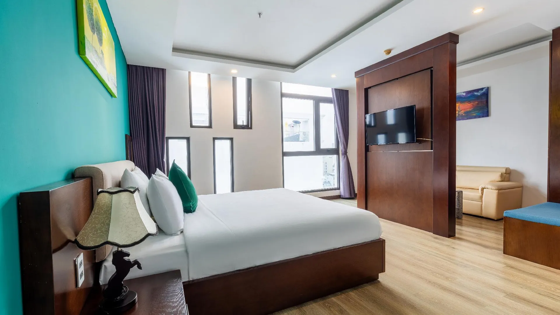 다낭 골든 선 호텔 다낭 4성급 호텔 스위트룸