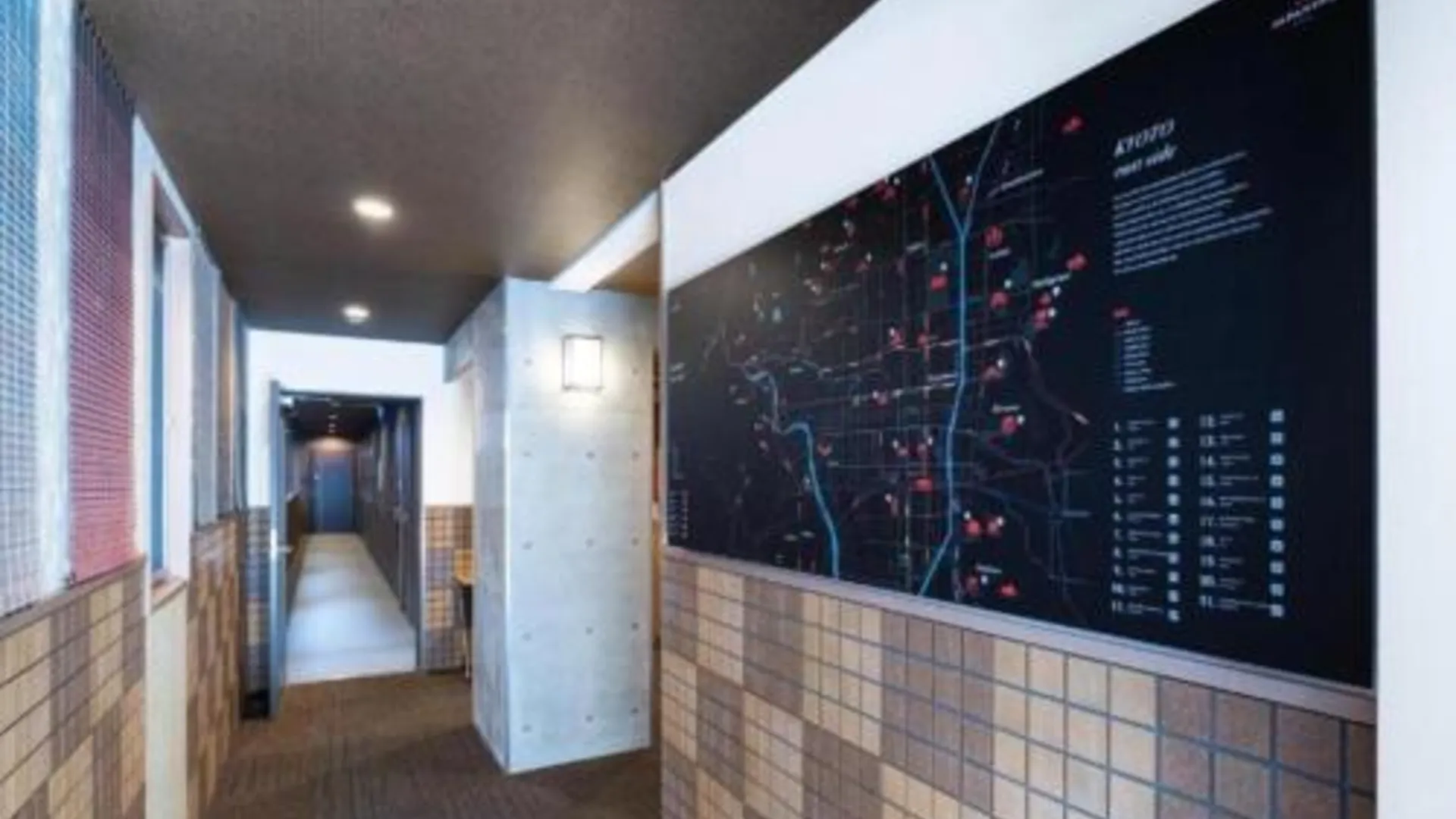 교토 HOTEL DORIA 3성급 호텔 외관