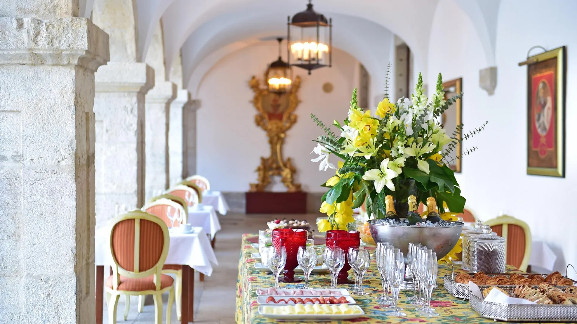 팔멜라 포우사다 카스텔로 데 팔멜라 - 히스토릭 호텔 4성급 호텔 레스토랑