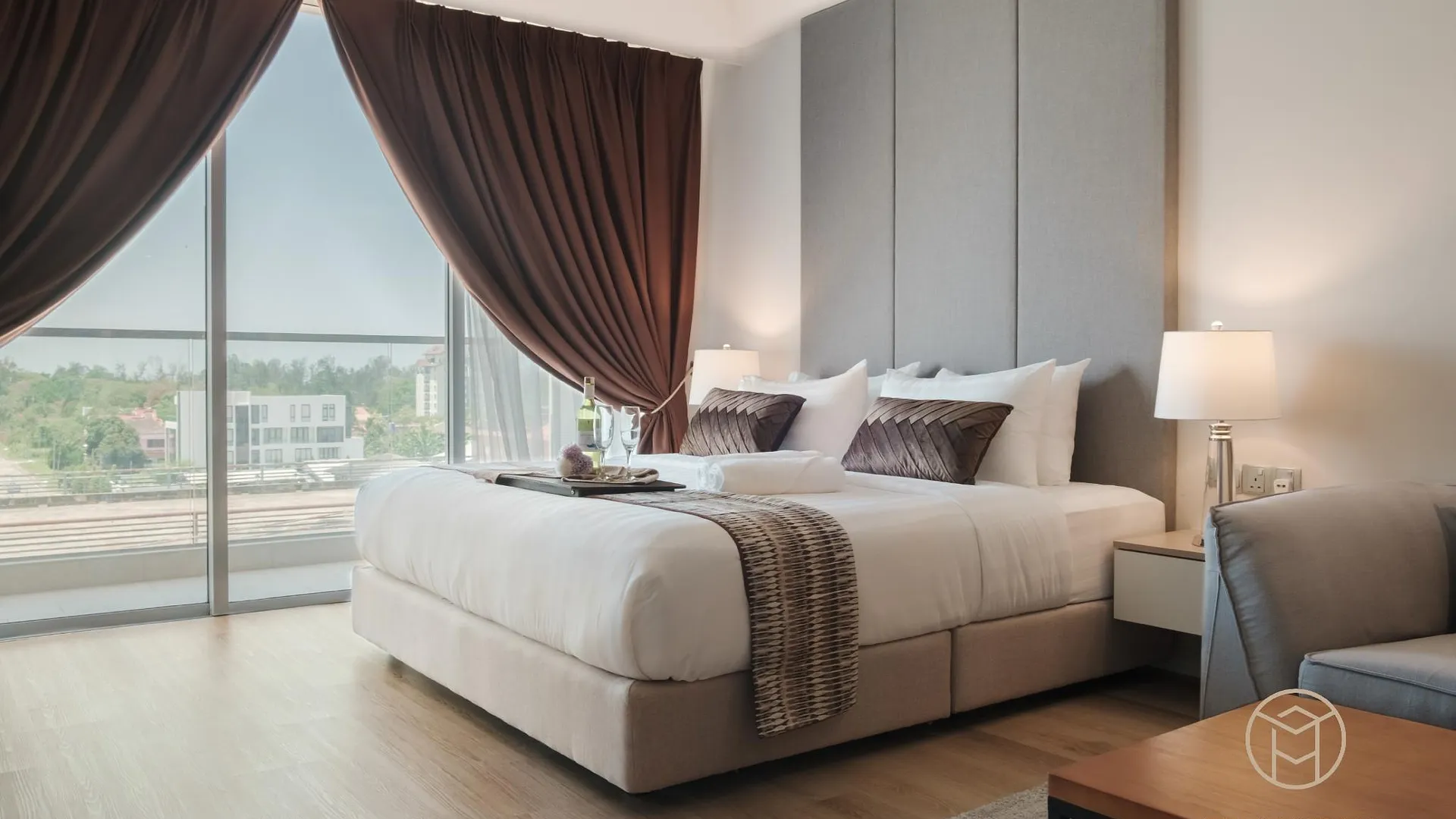 코타키나발루 더 아루 바이 아유호우즈 4성급 호텔 스위트룸