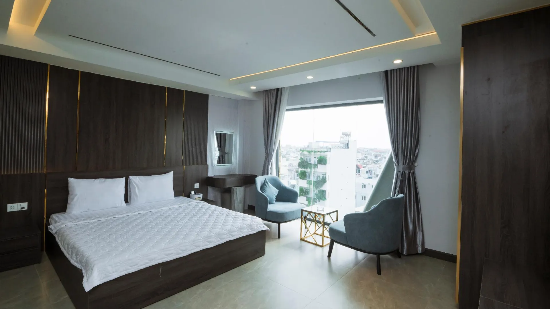 호치민 에덴 호텔 1성급 호텔 스위트룸