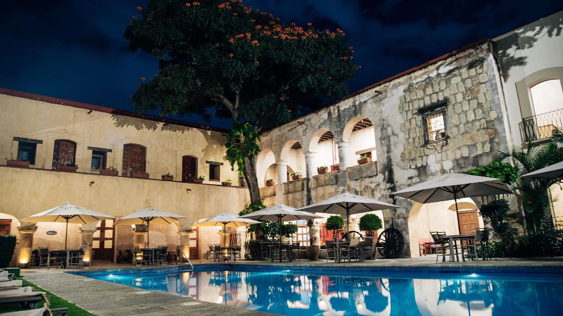 오악사카 Quinta Real Oaxaca 4성급 호텔 레스토랑