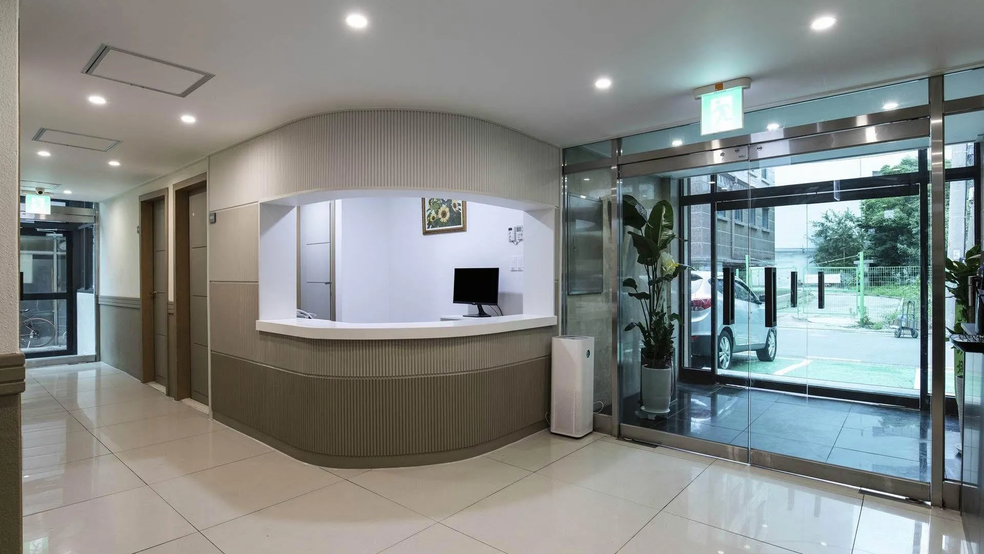 서울 독산 화이트 1성급 호텔 외관