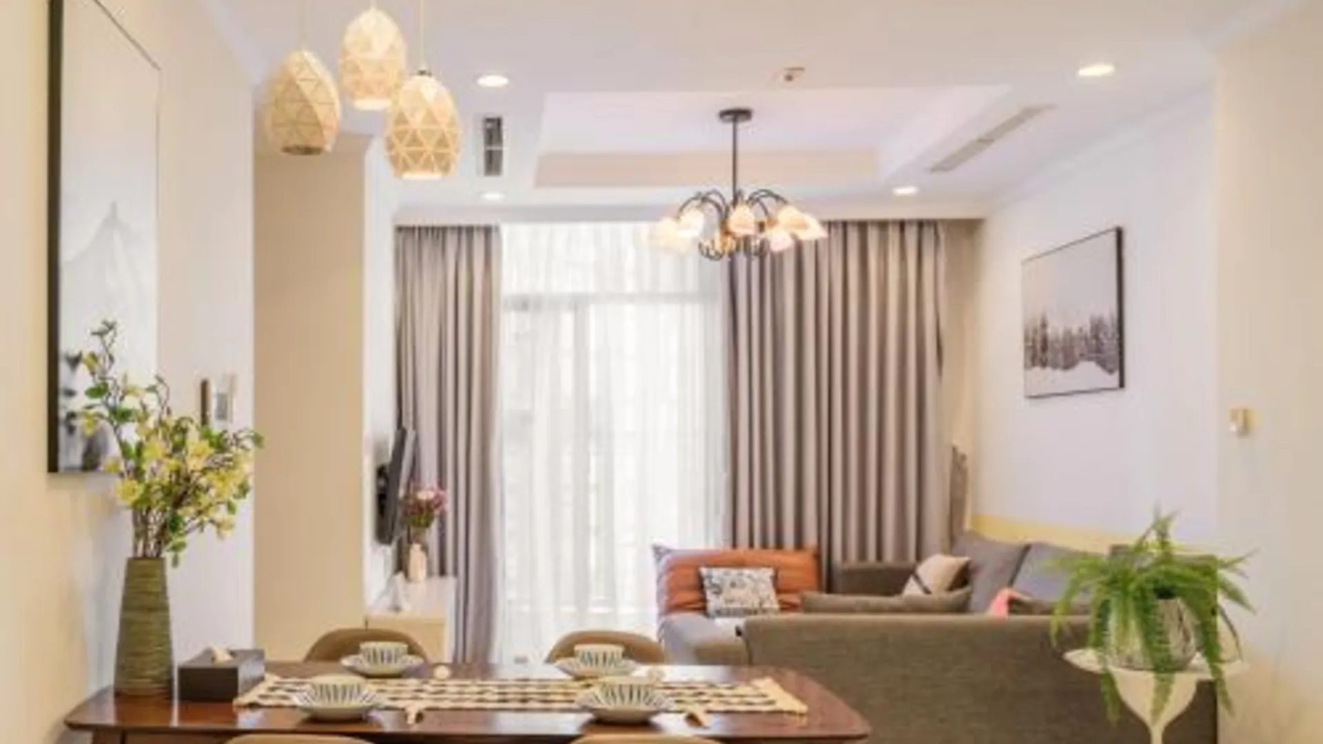 호치민 앨런 럭셔리 아파트먼트 - 빈홈즈 센트럴 파크 5성급 호텔 레스토랑