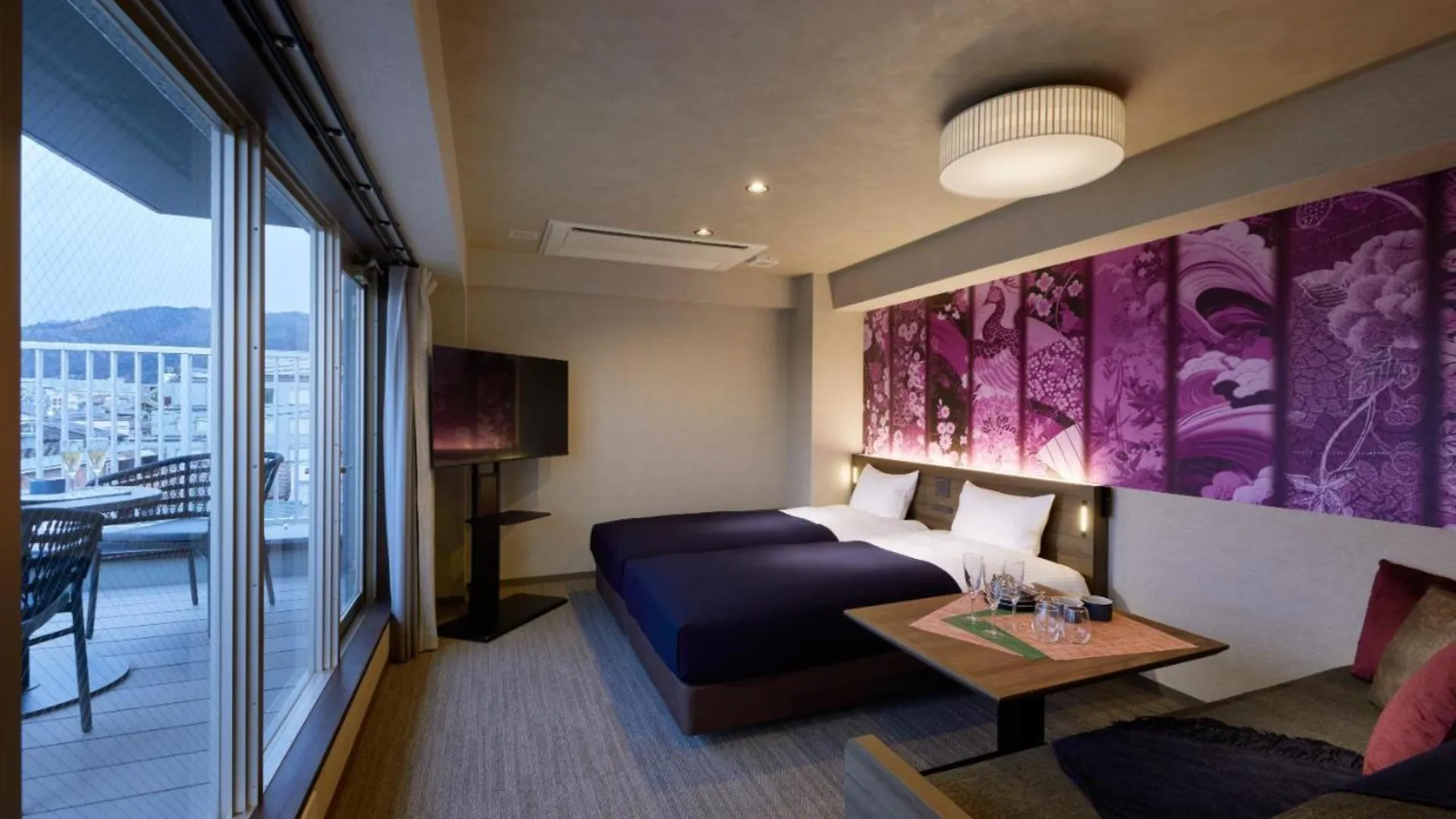 교토 민 기온 카모가와 3성급 호텔 스위트룸