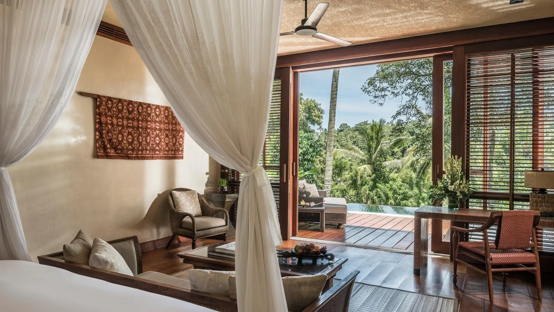 발리 포 시즌스 리조트 발리 앳 사얀 5성급 호텔 스위트룸