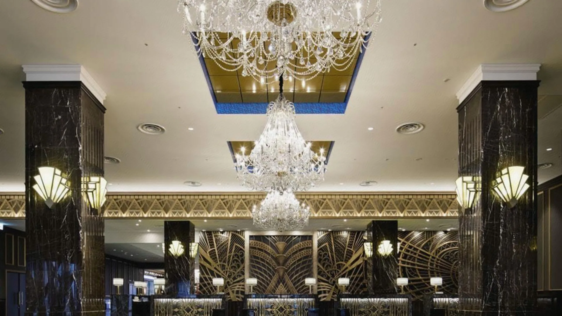 오사카 더 파크 프런트 호텔 앳 유니버설 스튜디오 재팬 4성급 호텔 로비