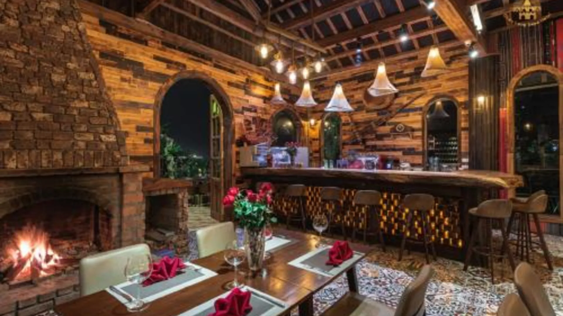 사파 차우 롱 사파 II 호텔 4성급 호텔 로비