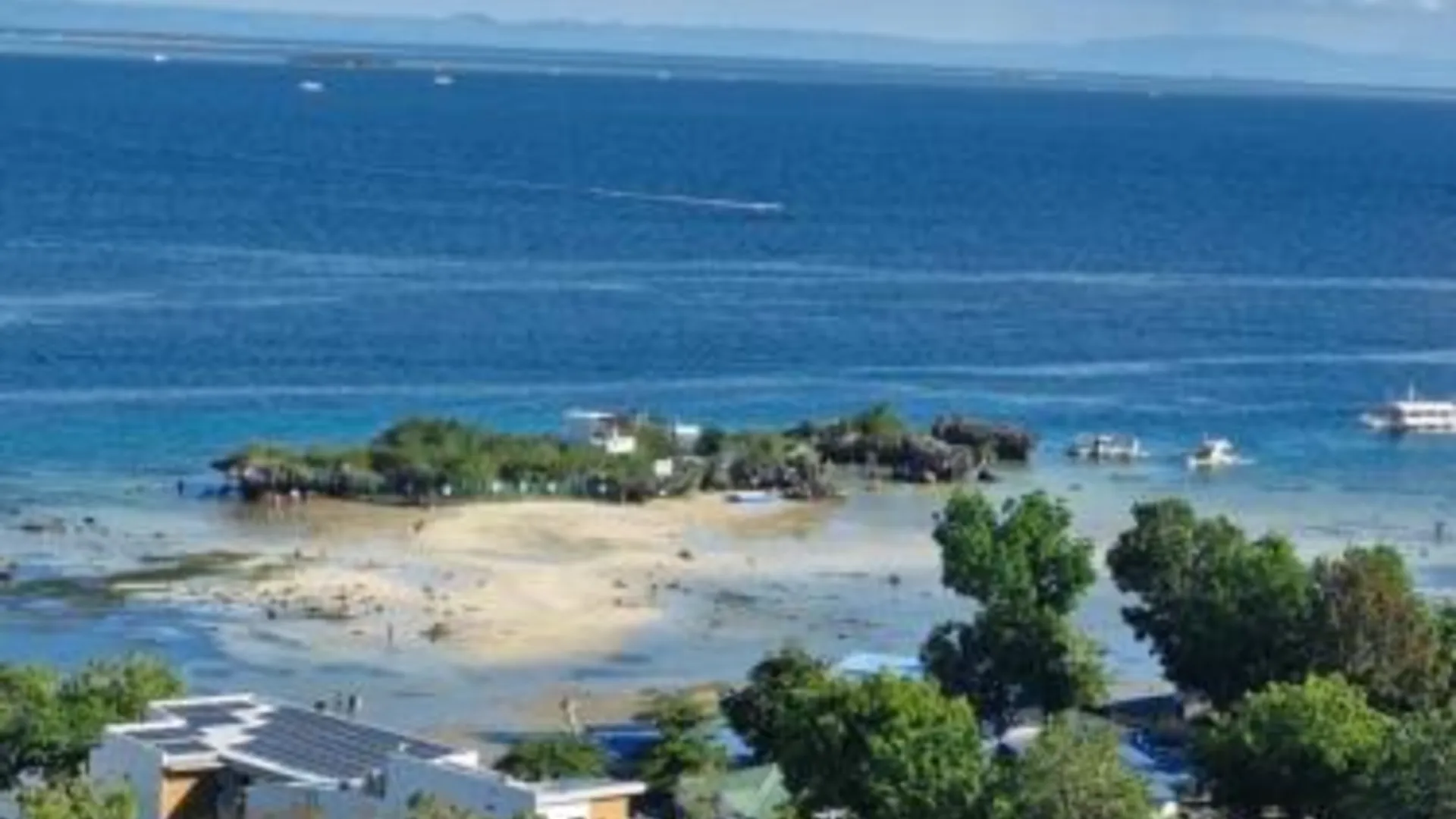 세부 Tambuli Shore Residence 4성급 싱글룸 전망