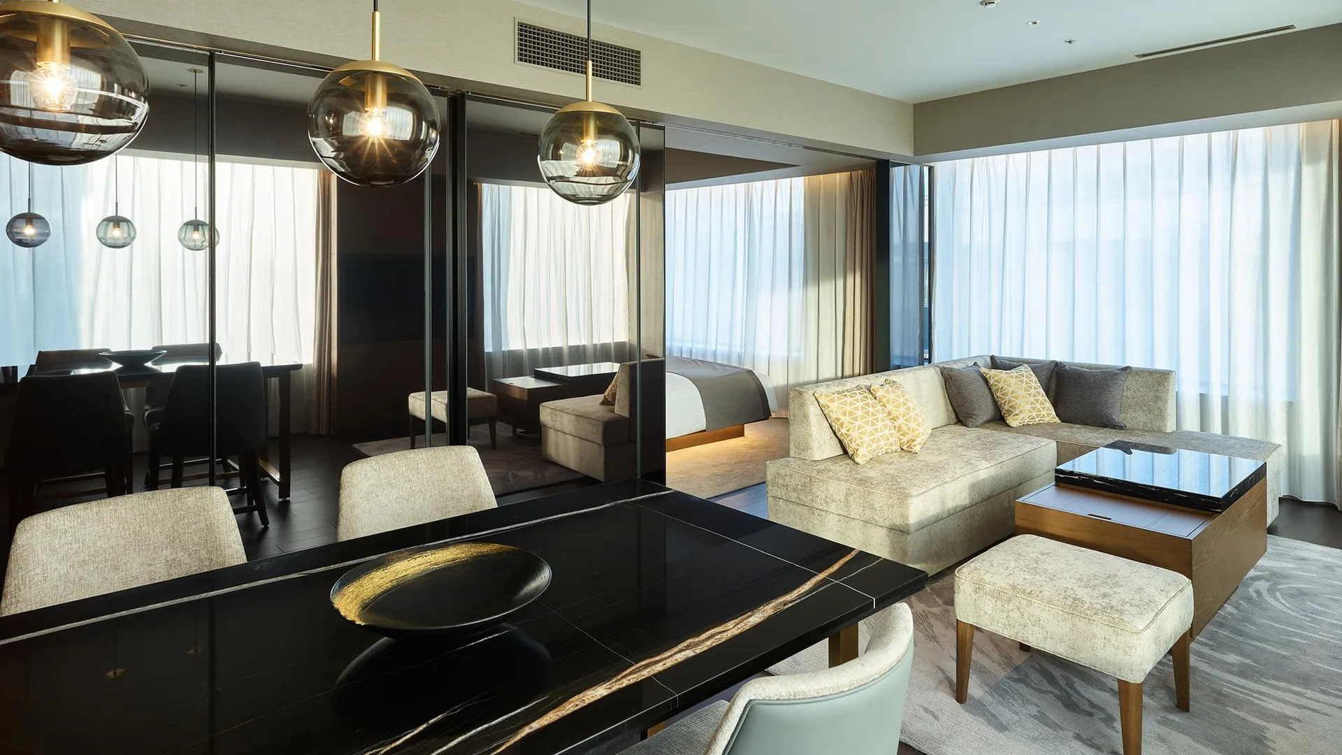 도쿄 / 동경 미쓰이 가든 호텔 롯폰기 도쿄 프리미어 5성급 호텔 스위트룸