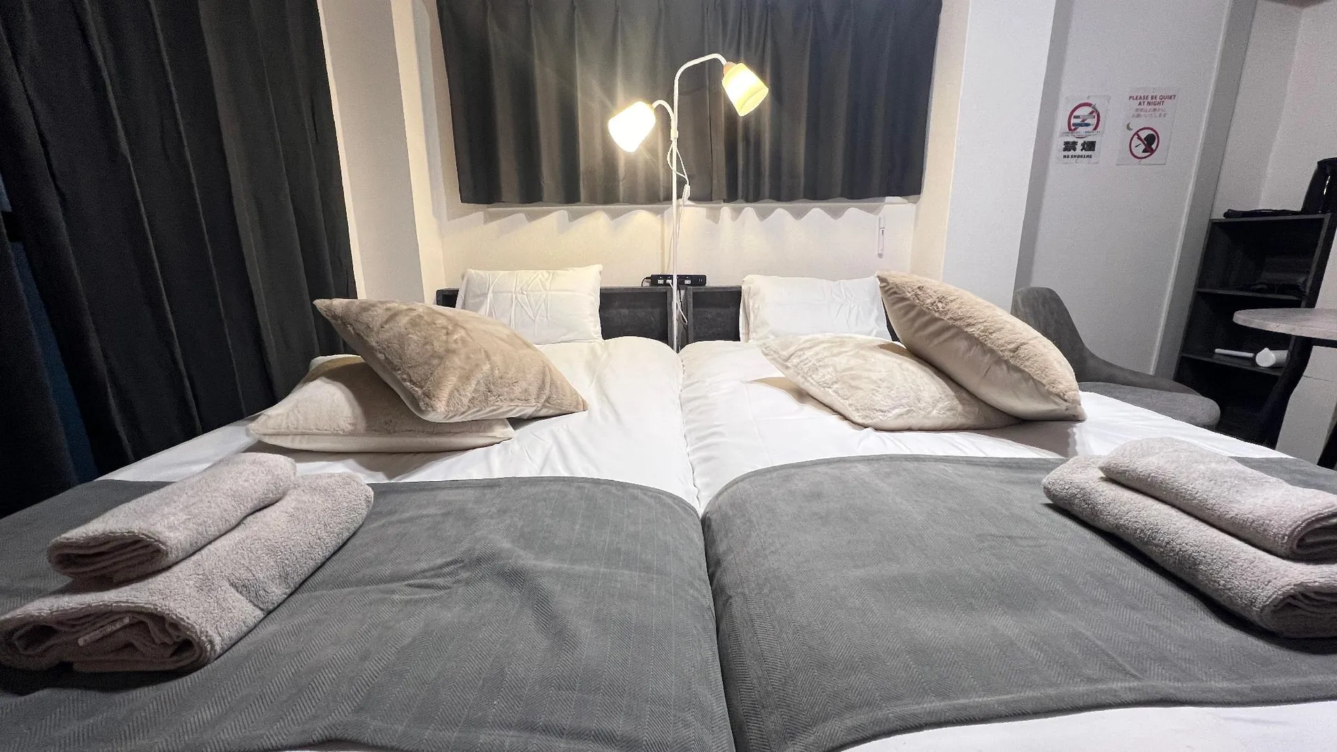 후쿠오카 하카타의 아파트먼트 (24m², 침실 1개, 프라이빗 욕실 1개) 2성급 싱글룸 로비