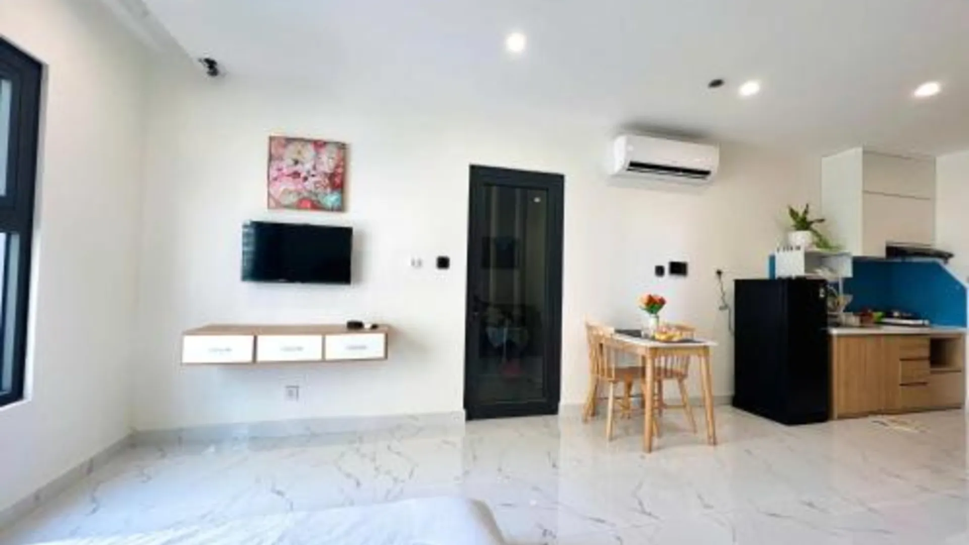 호치민 AN HOME Studio full Netflix selfcheck in 0719 2성급 싱글룸 전망