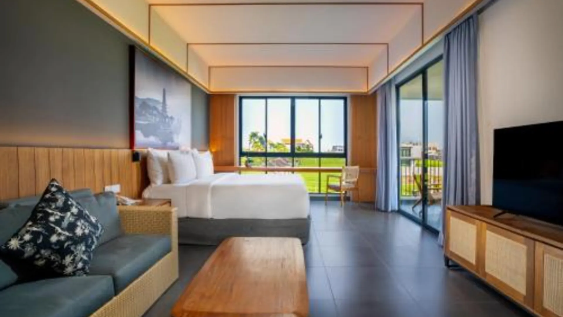 발리 더 라인 창구 4성급 호텔 스위트룸