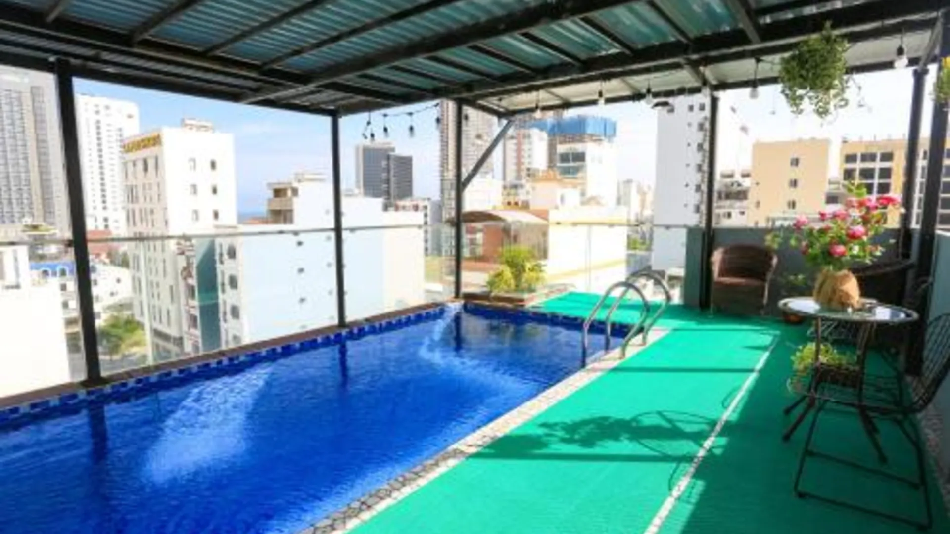 다낭 POOL 2B - Apart Near beach-Quiet 2성급 싱글룸 로비