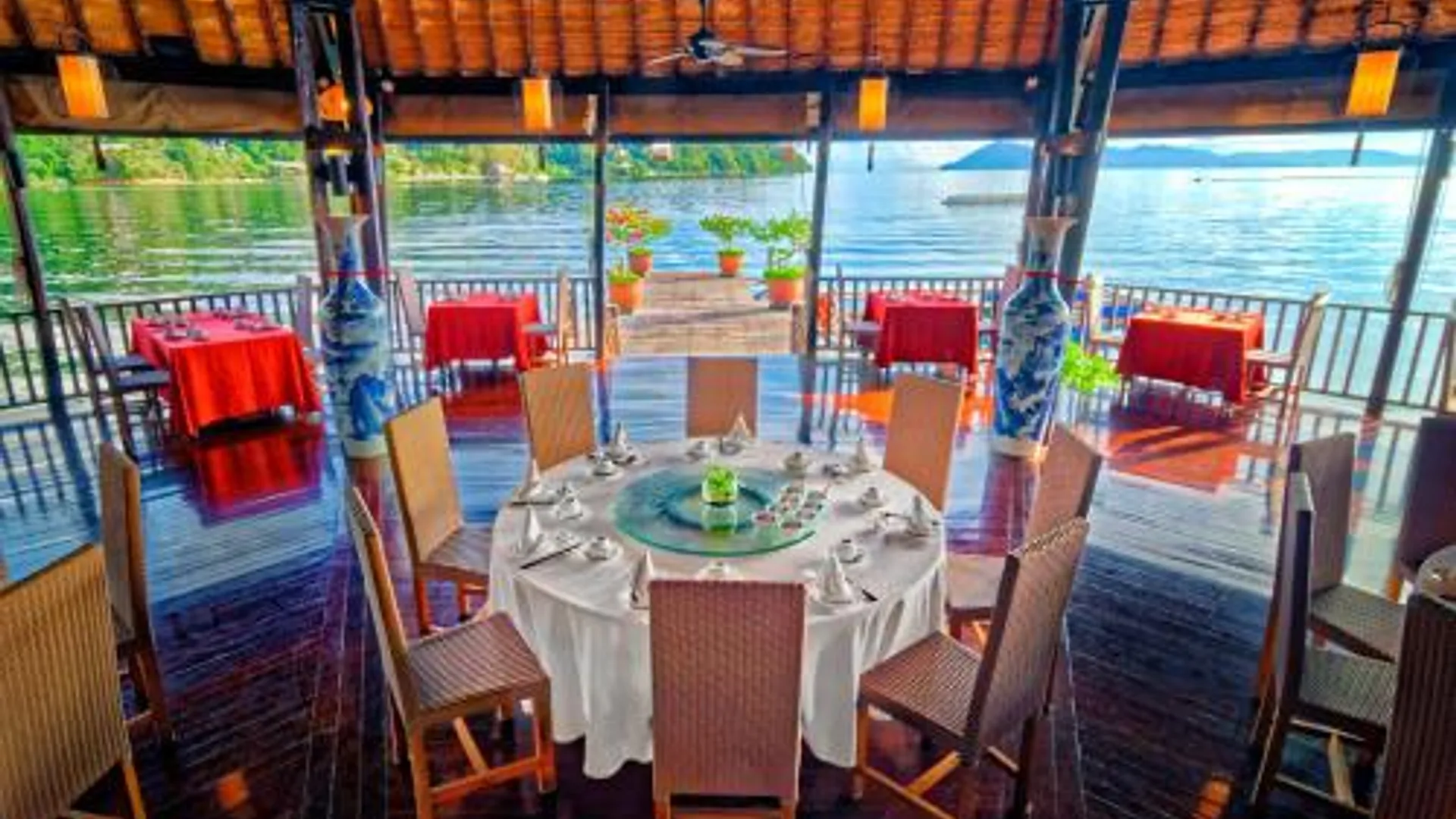 코타키나발루 가야나 마린 리조트 5성급 호텔 수영장