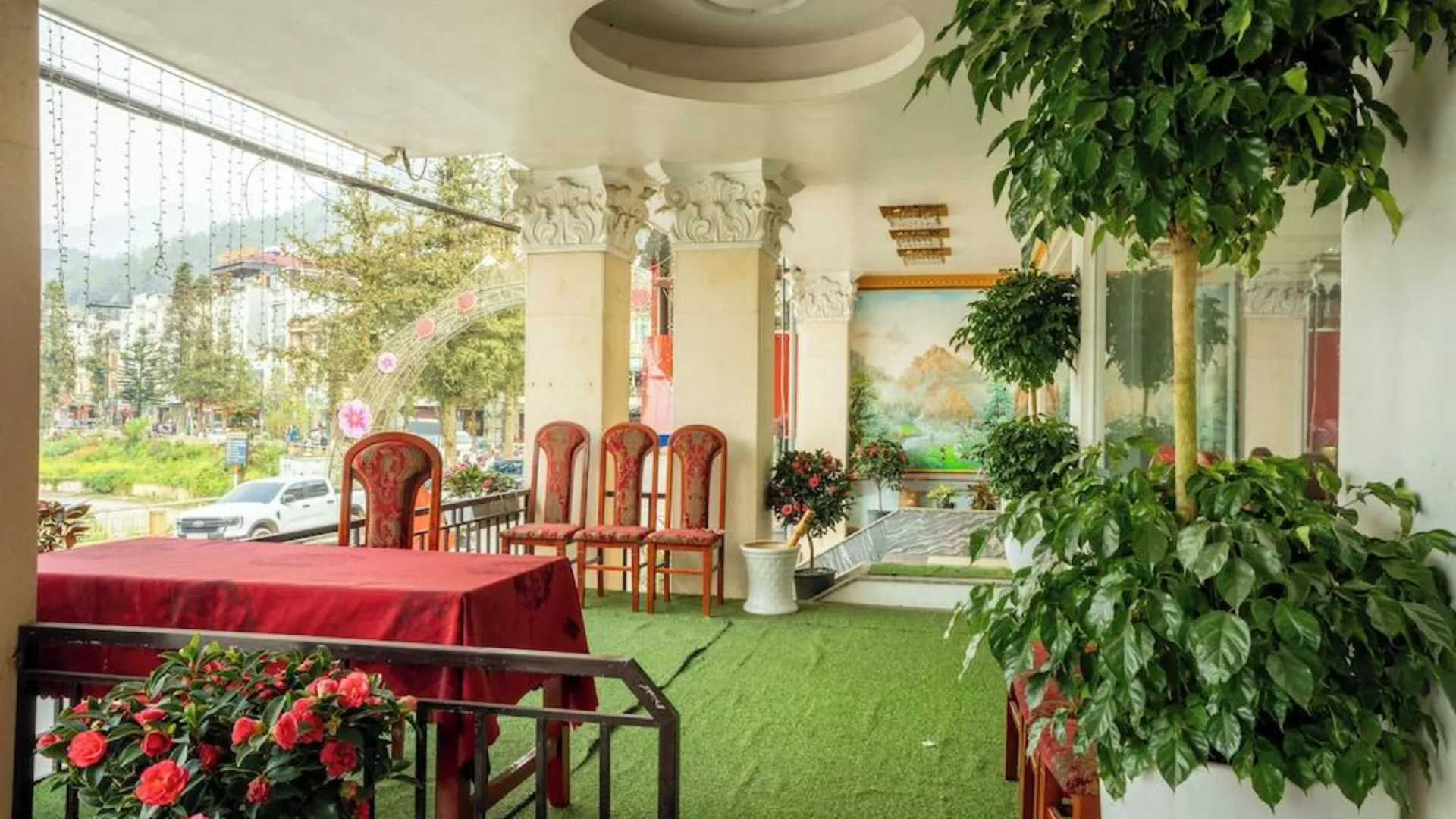 사파 아렌고 부티크 사파 4성급 호텔 레스토랑