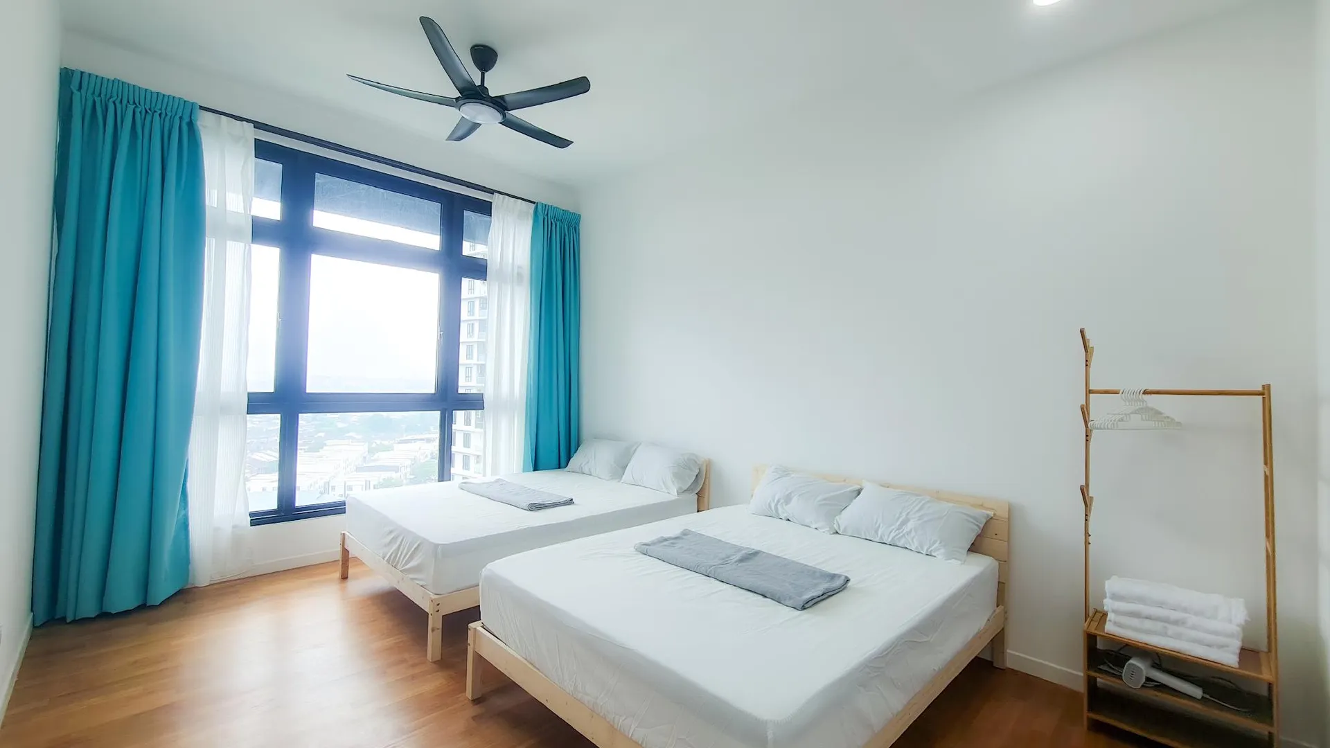 조호바루 / 조호르바루 탐포이의 아파트먼트 (70m², 침실 2개, 프라이빗 욕실 2개) 4성급 싱글룸 스위트룸