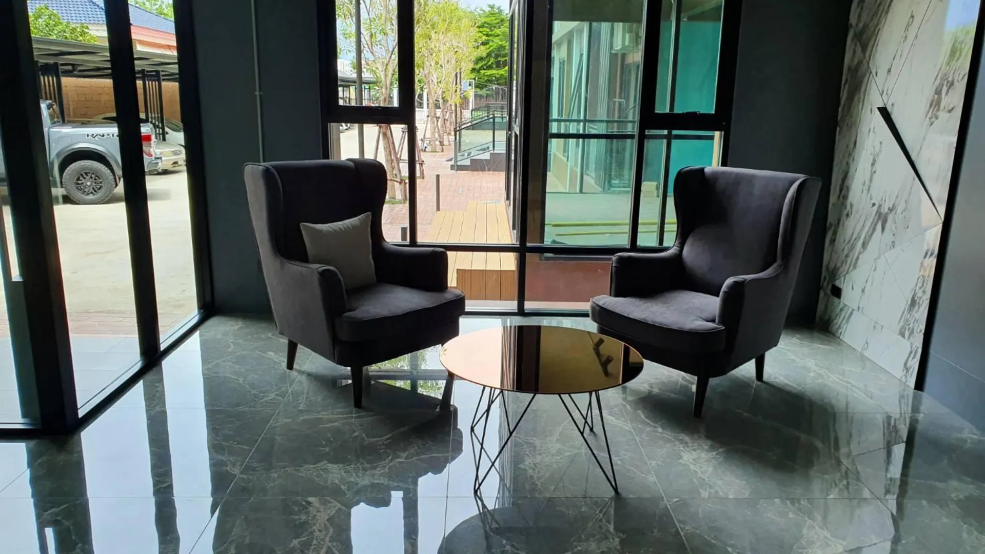 방콕 사우스 톤부리의 스튜디오 아파트먼트 (40m², 프라이빗 욕실 1개) 3성급 싱글룸 외관