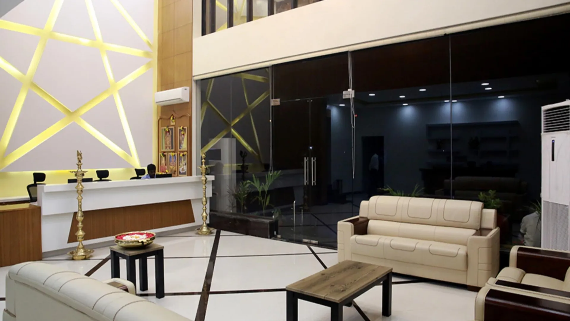 람메스와람 호텔 아쇼카 3성급 호텔 로비