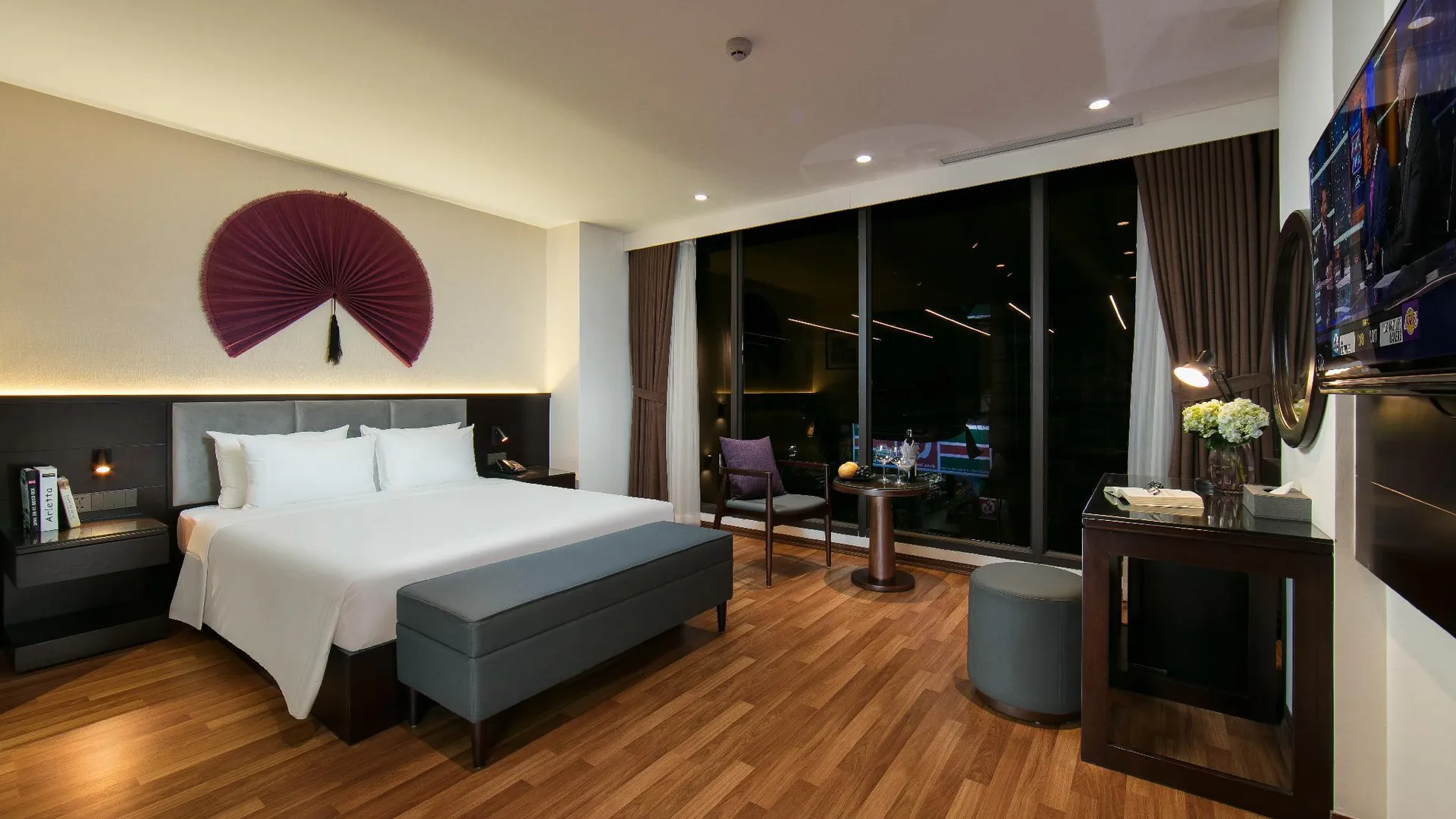 하노이 하노이 피에스타 호텔 앤 스파 4성급 호텔 전망