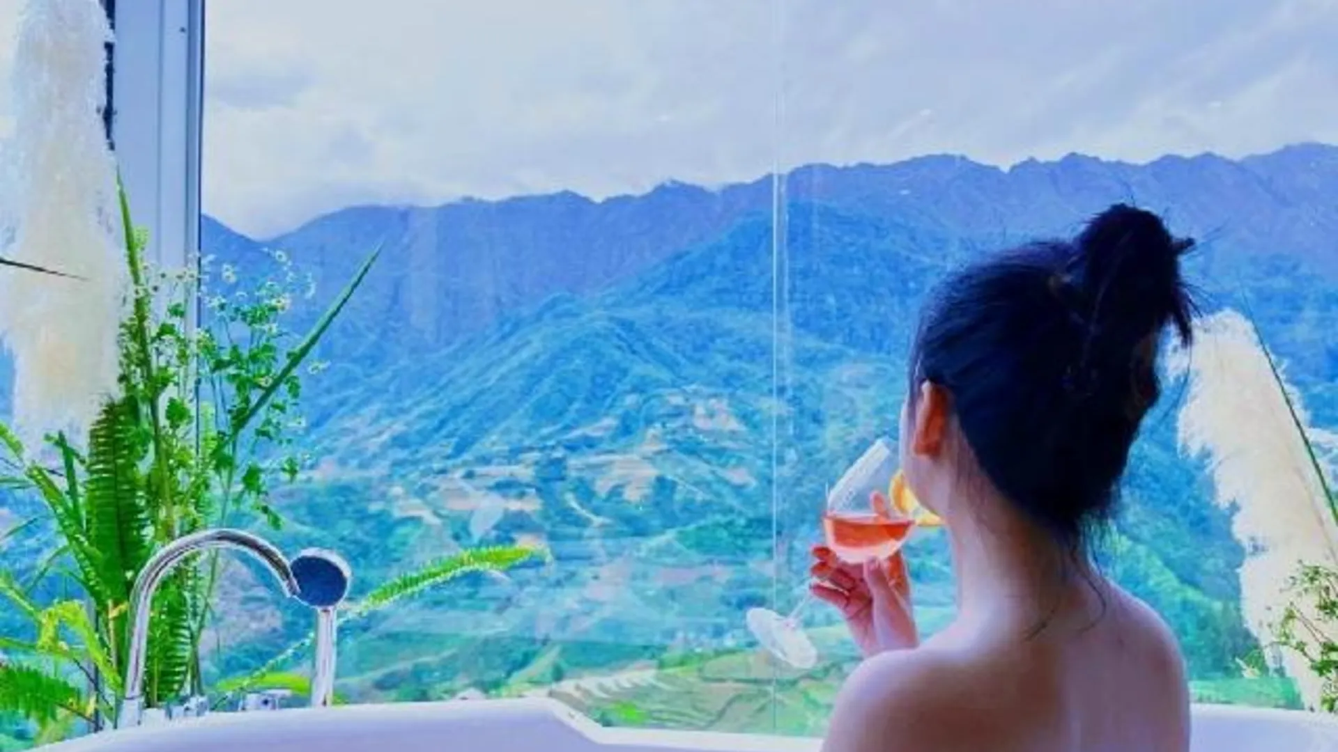 사파 므엉 호아 밸리 호텔 3성급 호텔 수영장