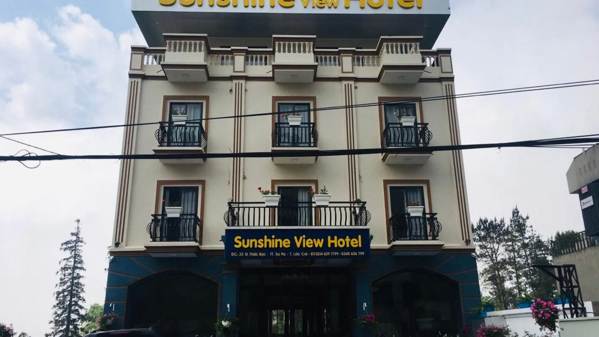 사파 선샤인뷰 사파 호텔 2성급 호텔 전망