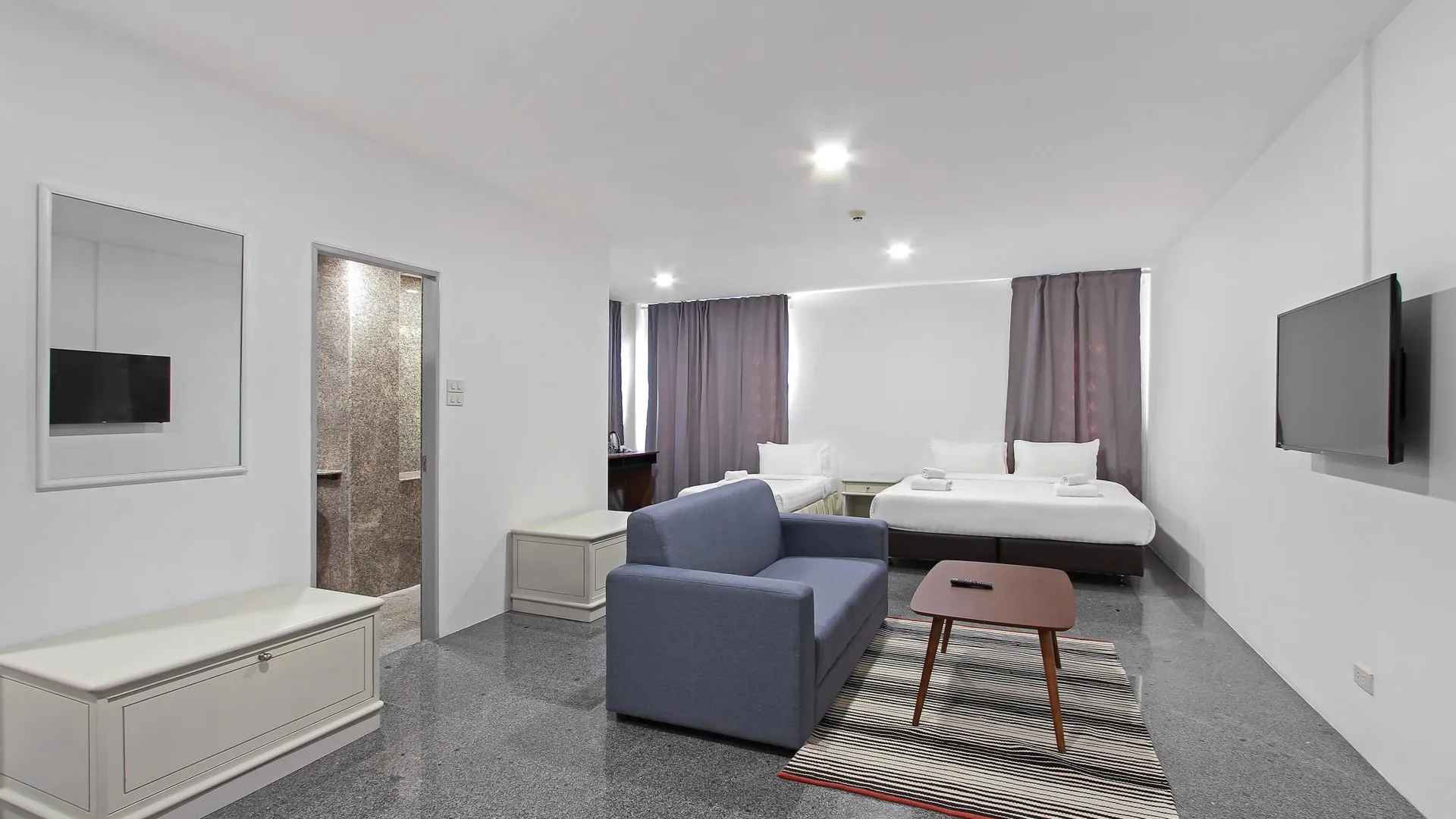 방콕 풀라 실롬 3성급 호텔 전망