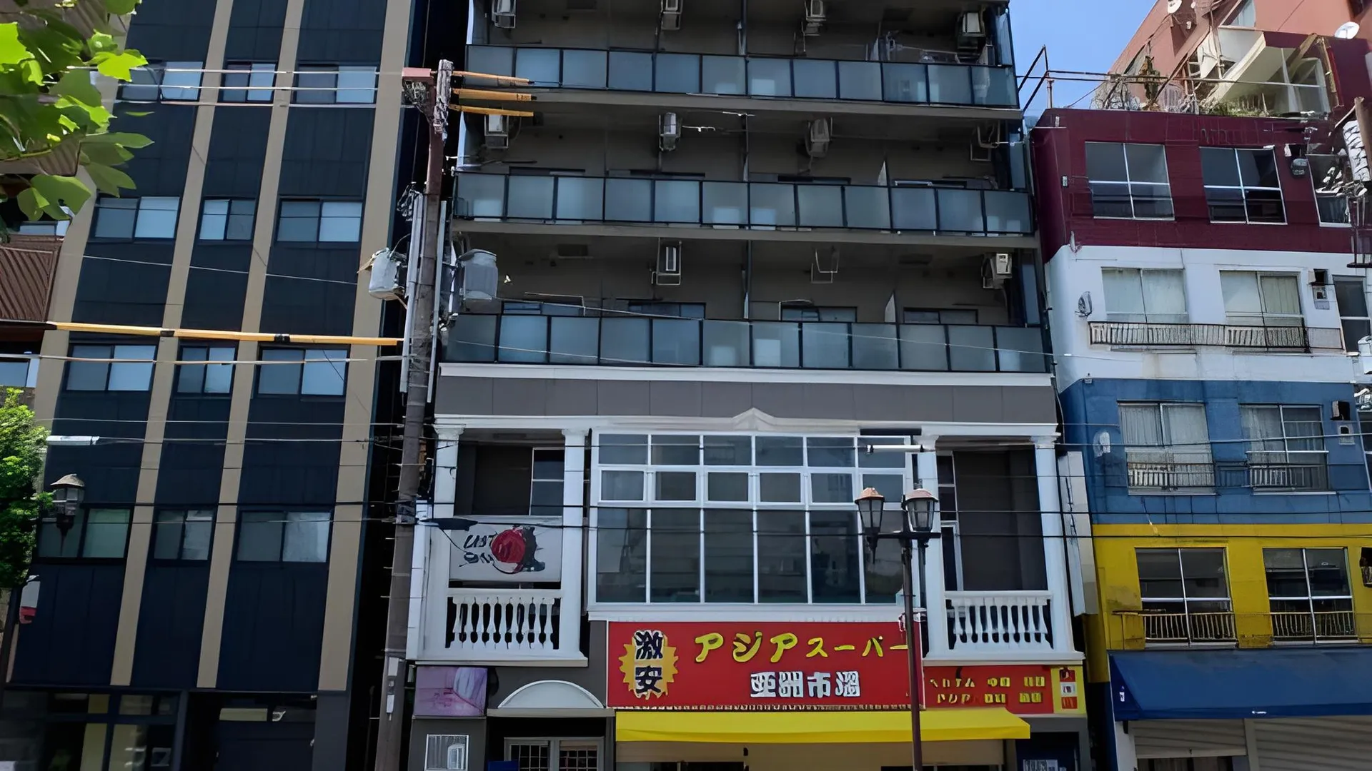 오사카 호텔 아론 츠텐 웨스트 4성급 게스트하우스 전망