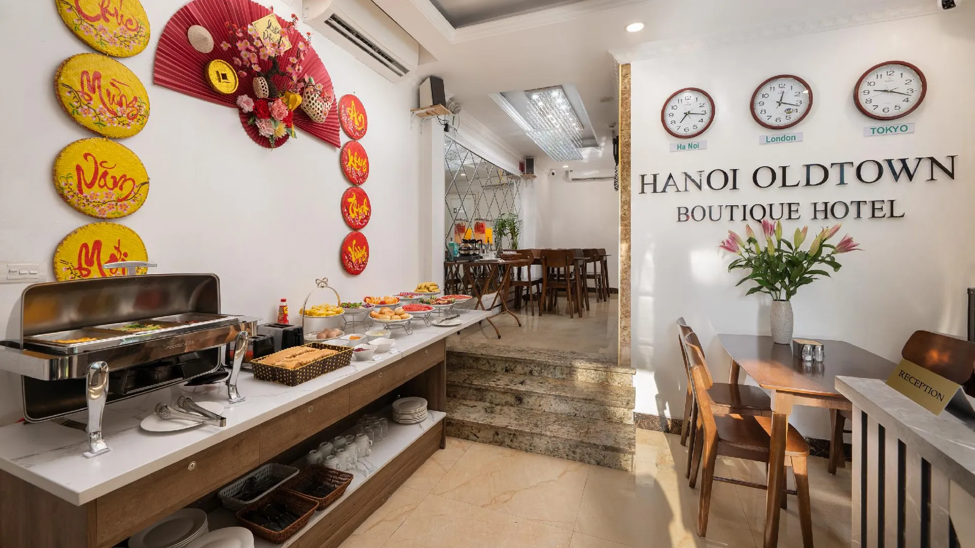 하노이 하노이 올드타운 부티크 호텔 3성급 호텔 로비