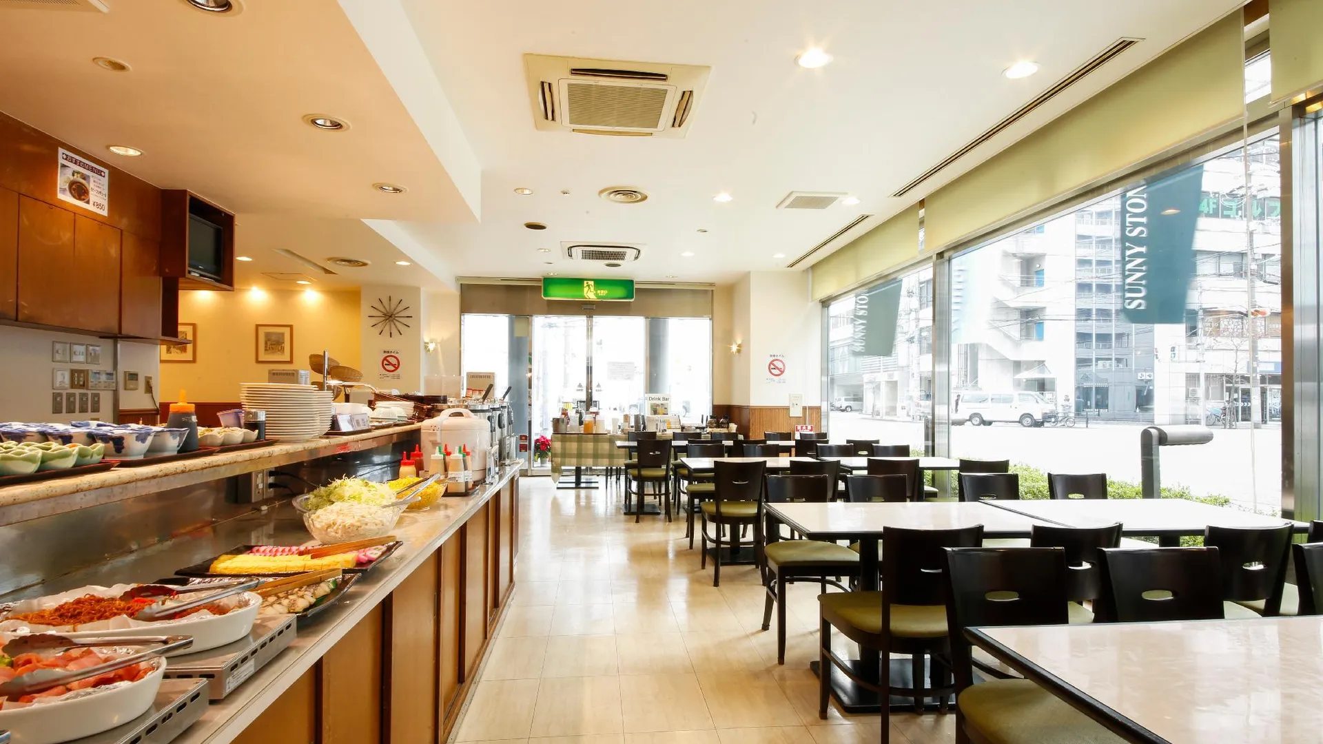 오사카 신오사카 써니스톤 호텔 3성급 호텔 레스토랑