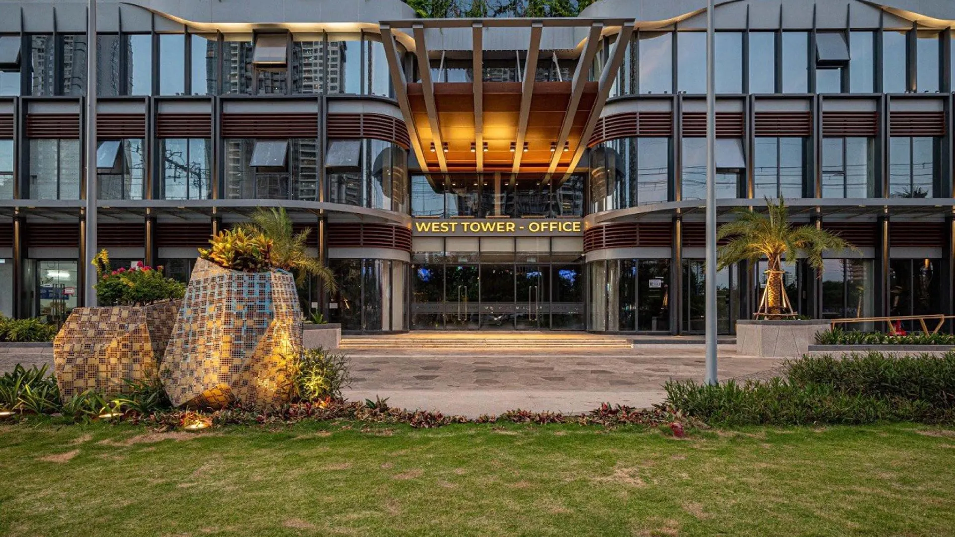 호치민 더 루미에르 리버사이드 레지던스 5성급 호텔 로비