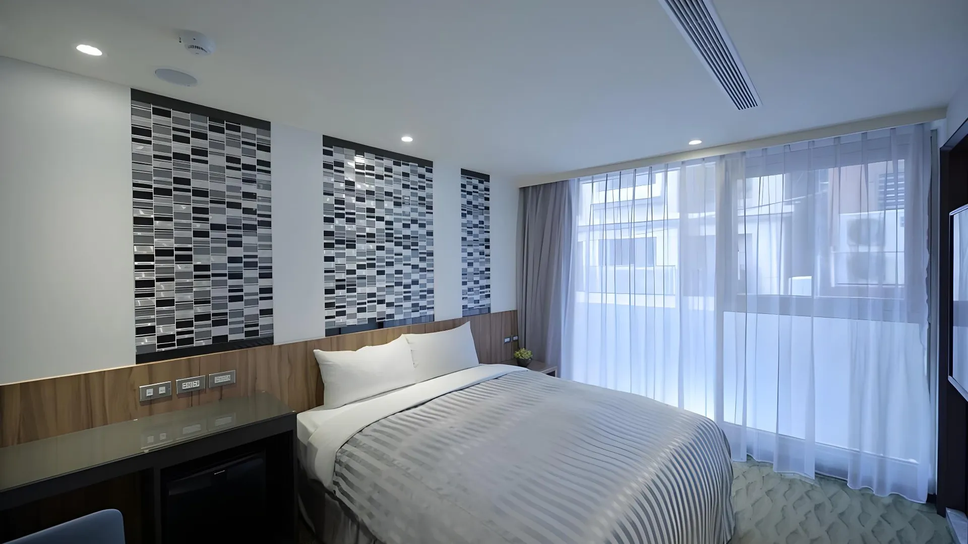 타이베이 샤먼 호텔 -B 3성급 호텔 전망