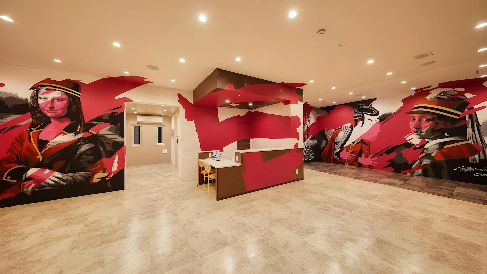 오키나와 본섬 뉴 노멀 호텔 인 나미노우에 3성급 호텔 로비