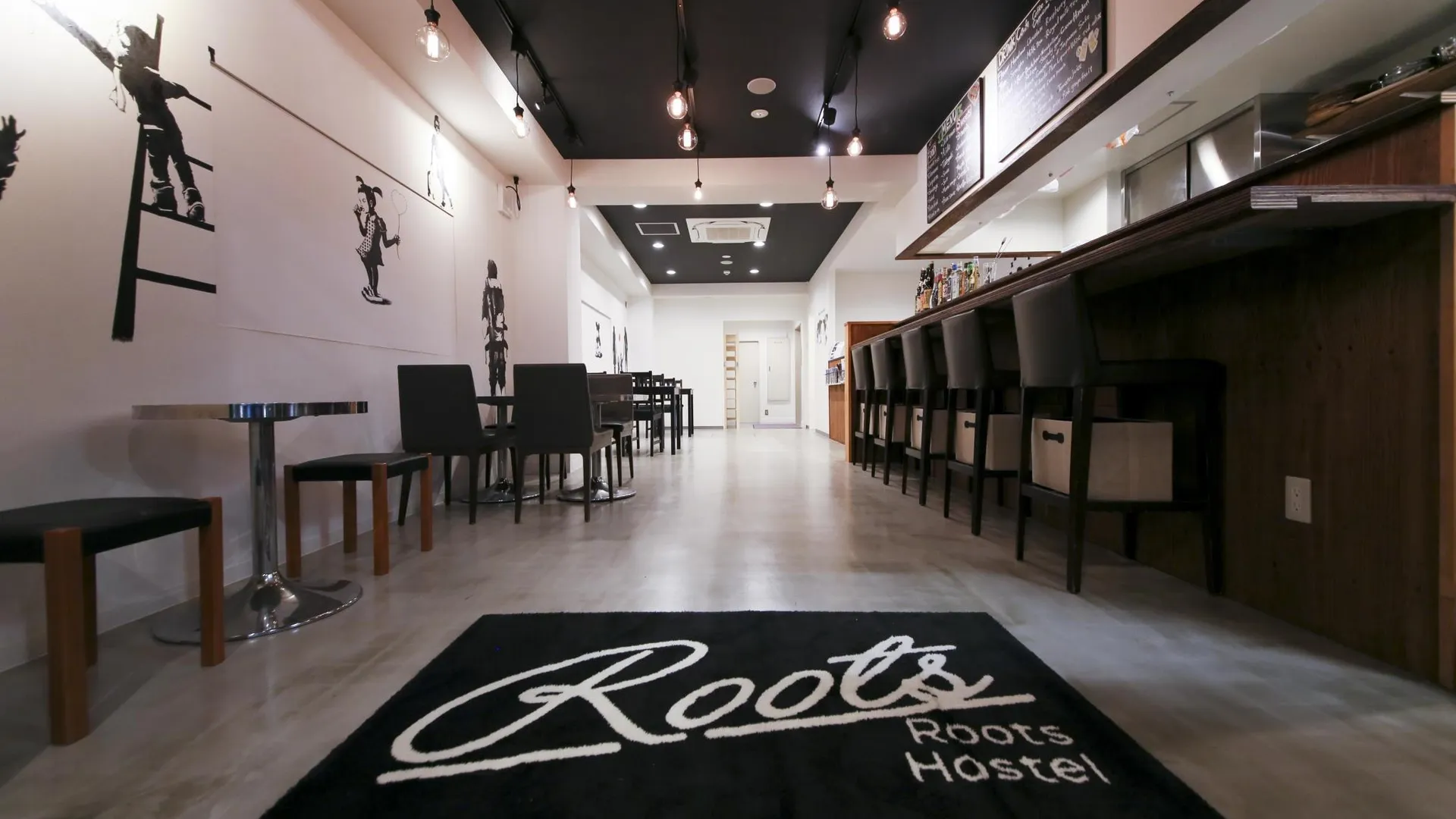 오사카 루츠 호스텔 2성급 호텔 로비