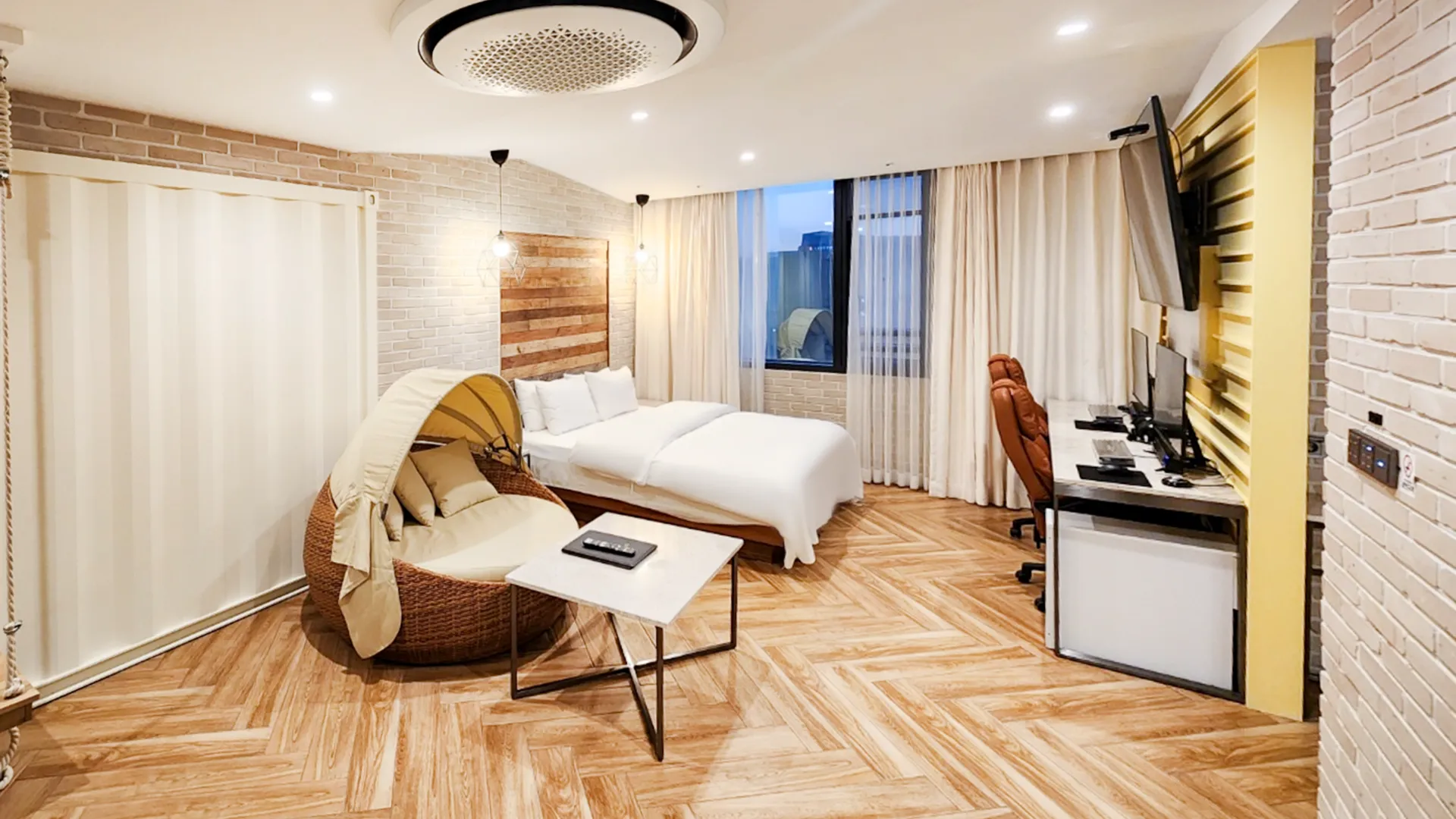 서울 영등포 H Avenue 영등포점 1성급 호텔 스위트룸