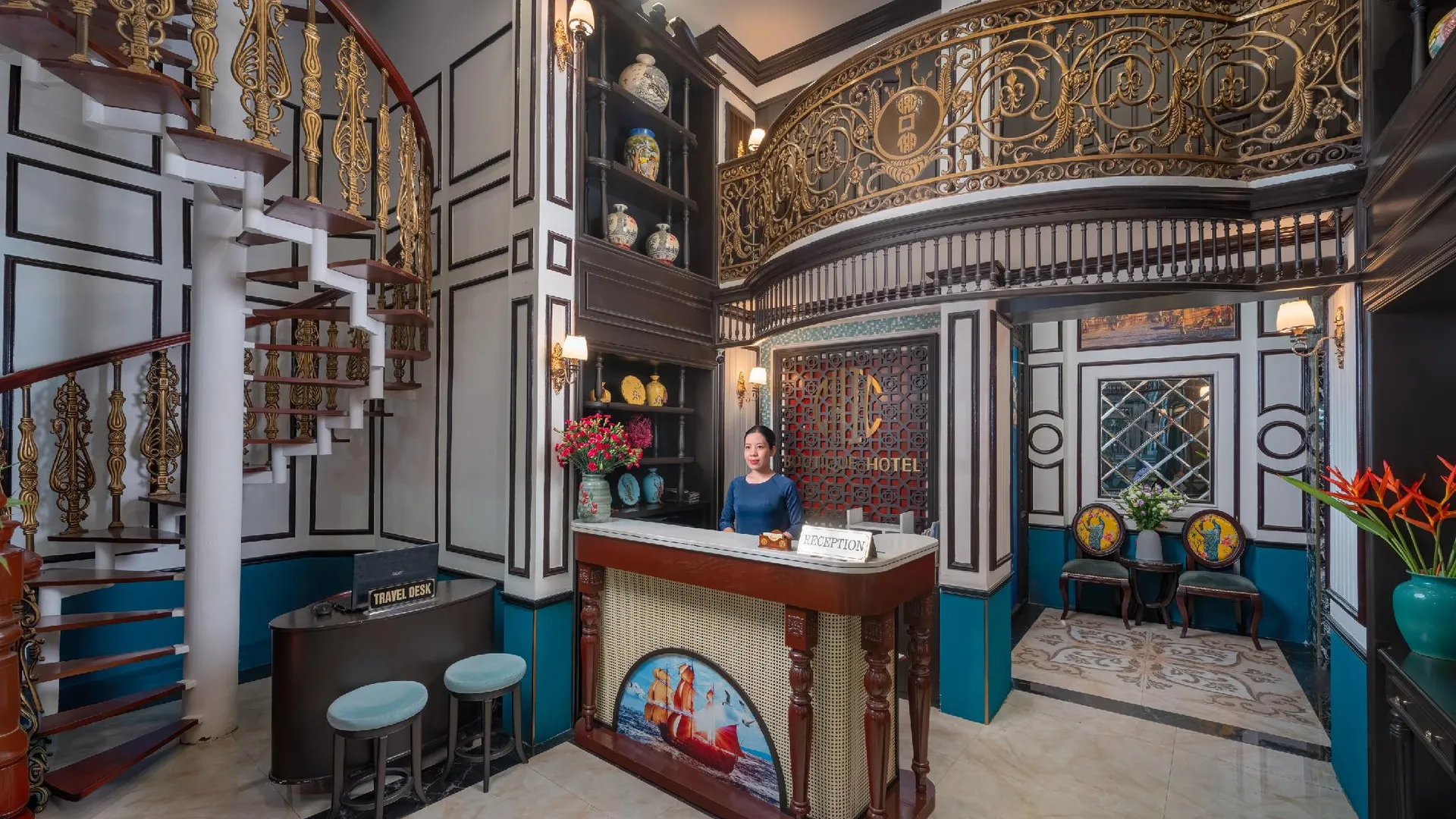 하노이 하노이 칙 부티크 호텔 4성급 호텔 로비