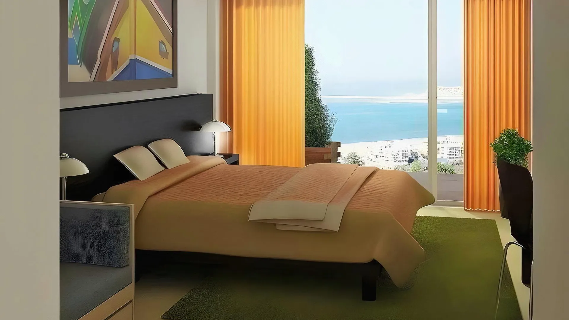 나자레 호텔 미라마 술 4성급 호텔 전망