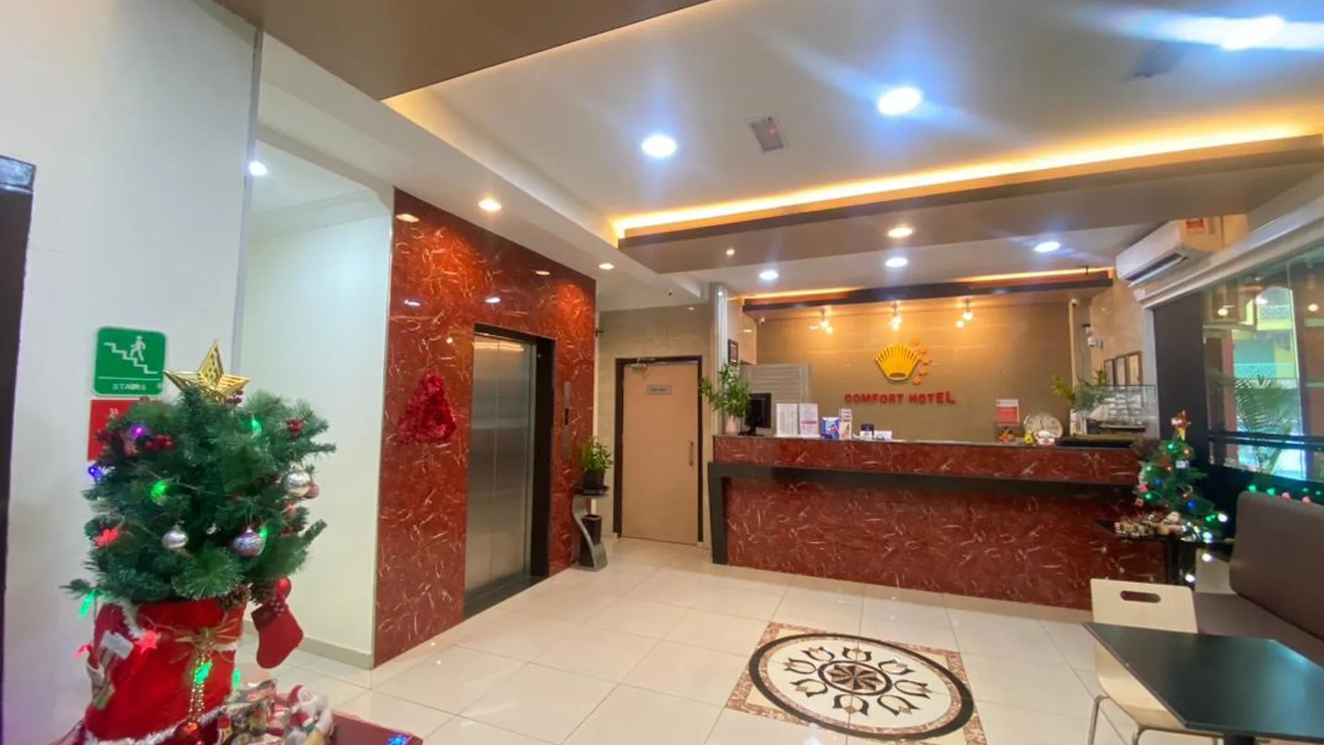 코타키나발루 컴포트 호텔 2성급 호텔 객실