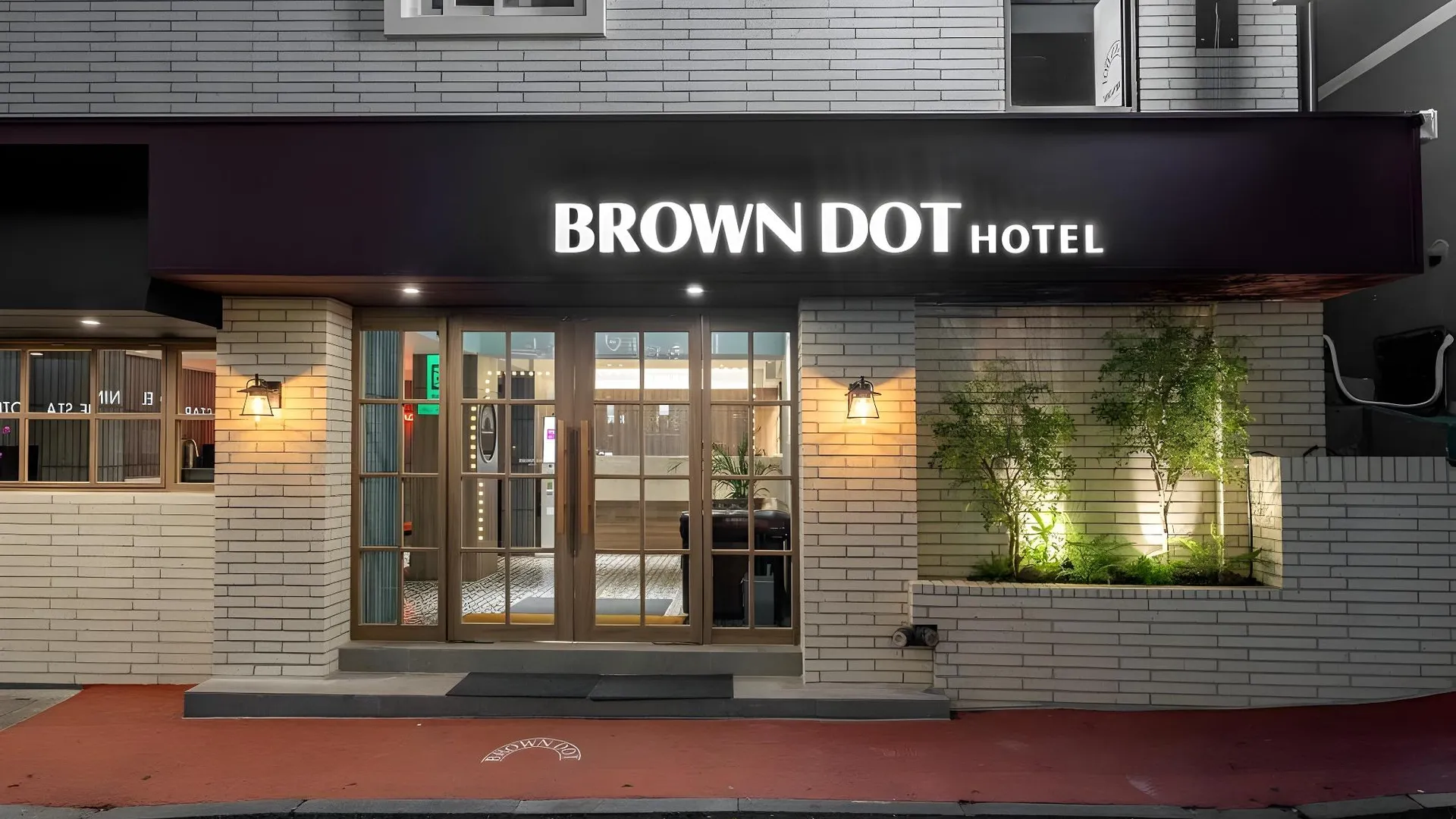 서울 신촌 브라운도트 신촌점 호텔 전망