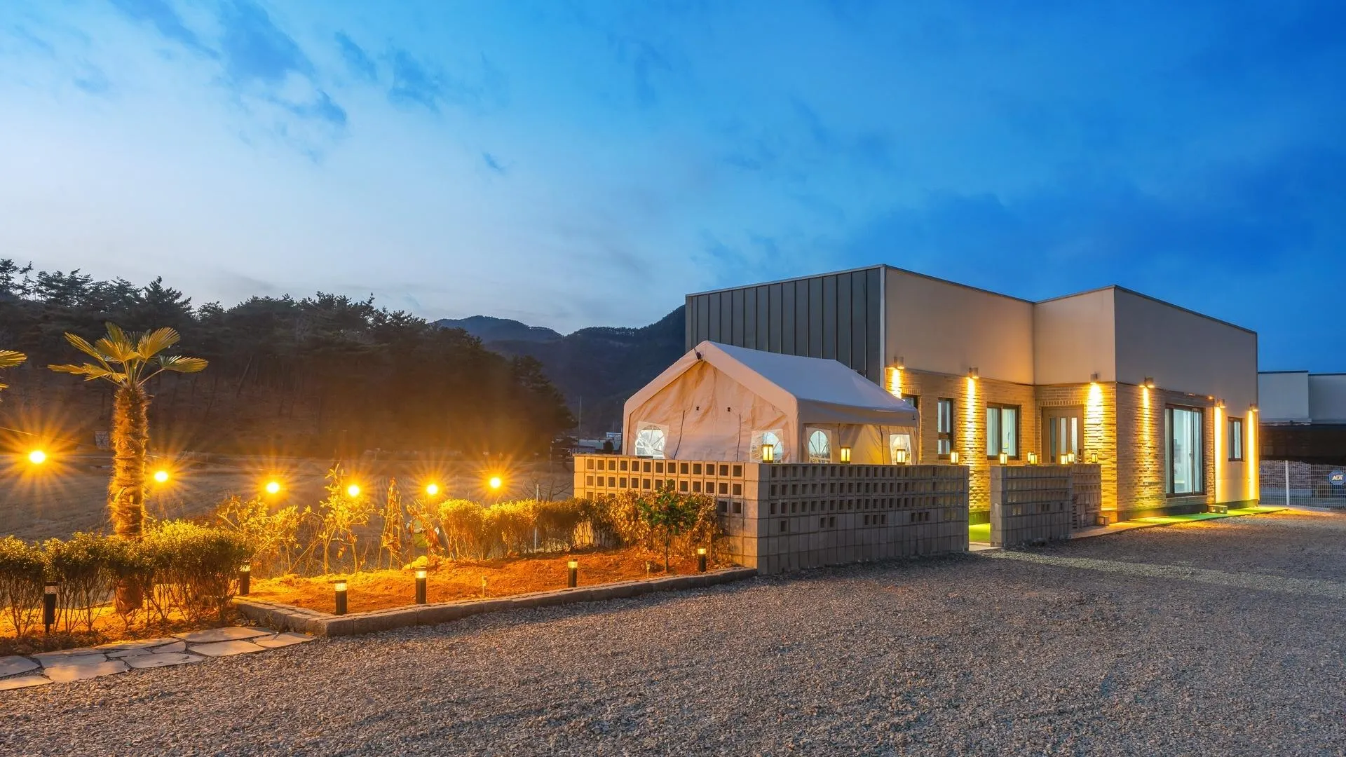 고성 고성 휴스테이 펜션 카라반 2성급 게스트하우스 객실