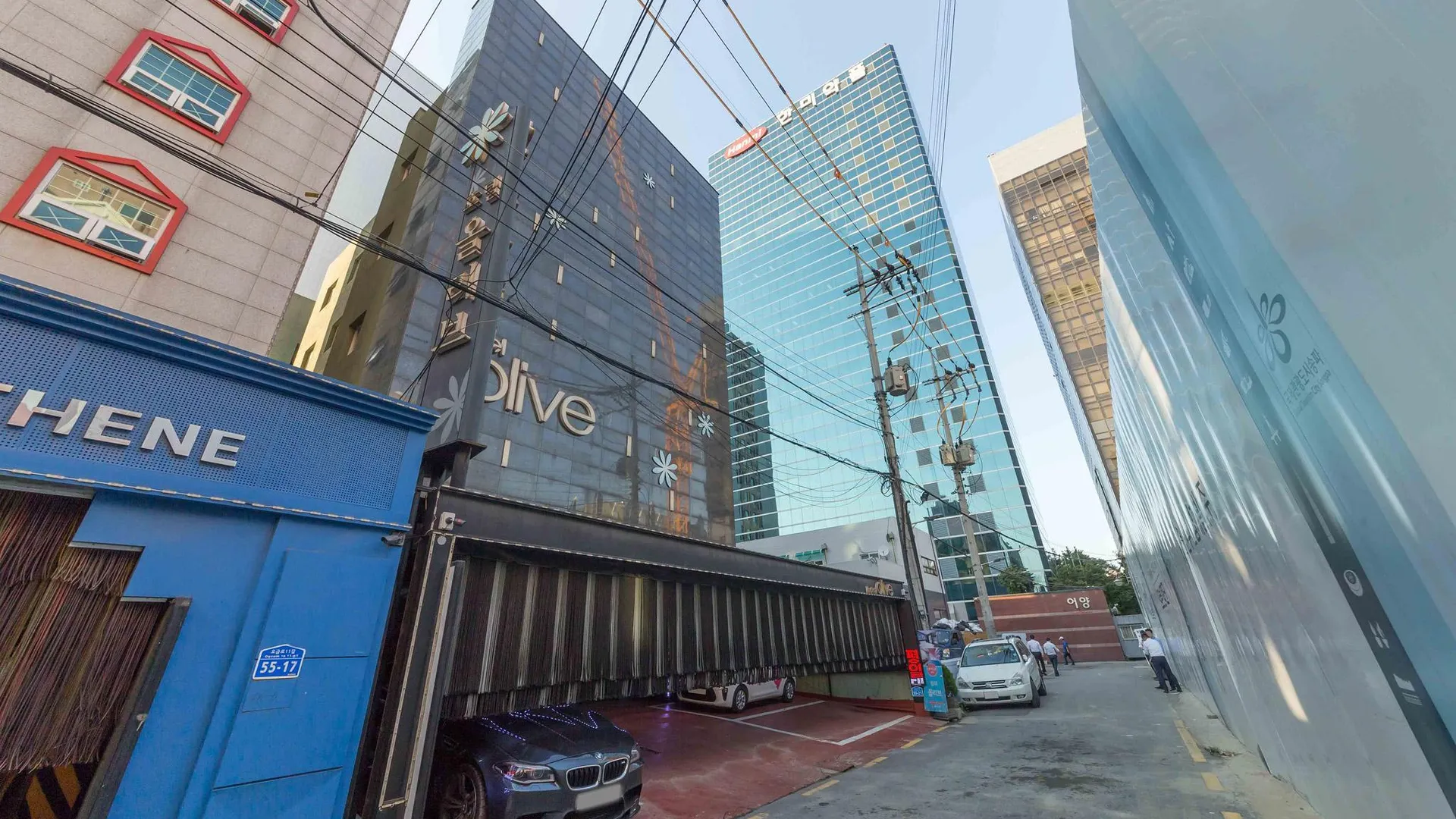 서울 잠실 올리브 1성급 호텔 로비