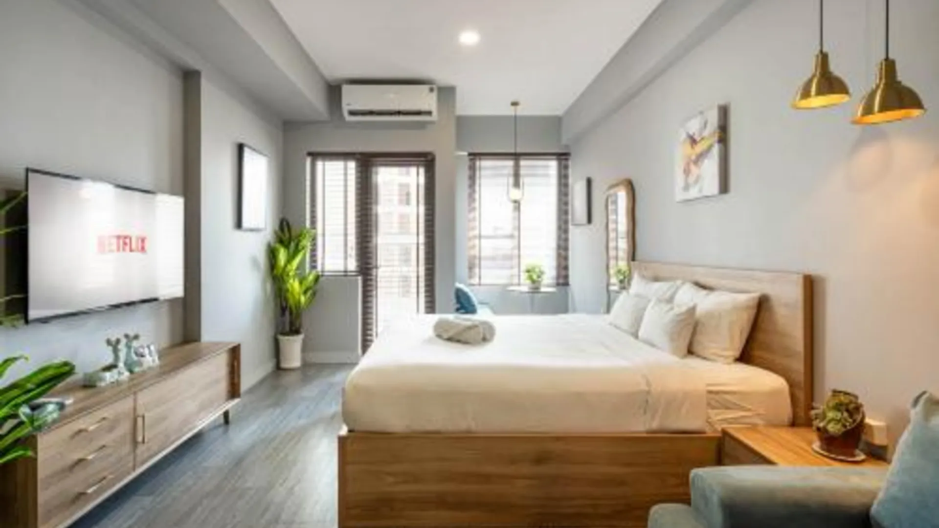 호치민 소호 레지던스 앤 호텔 4성급 호텔 스위트룸