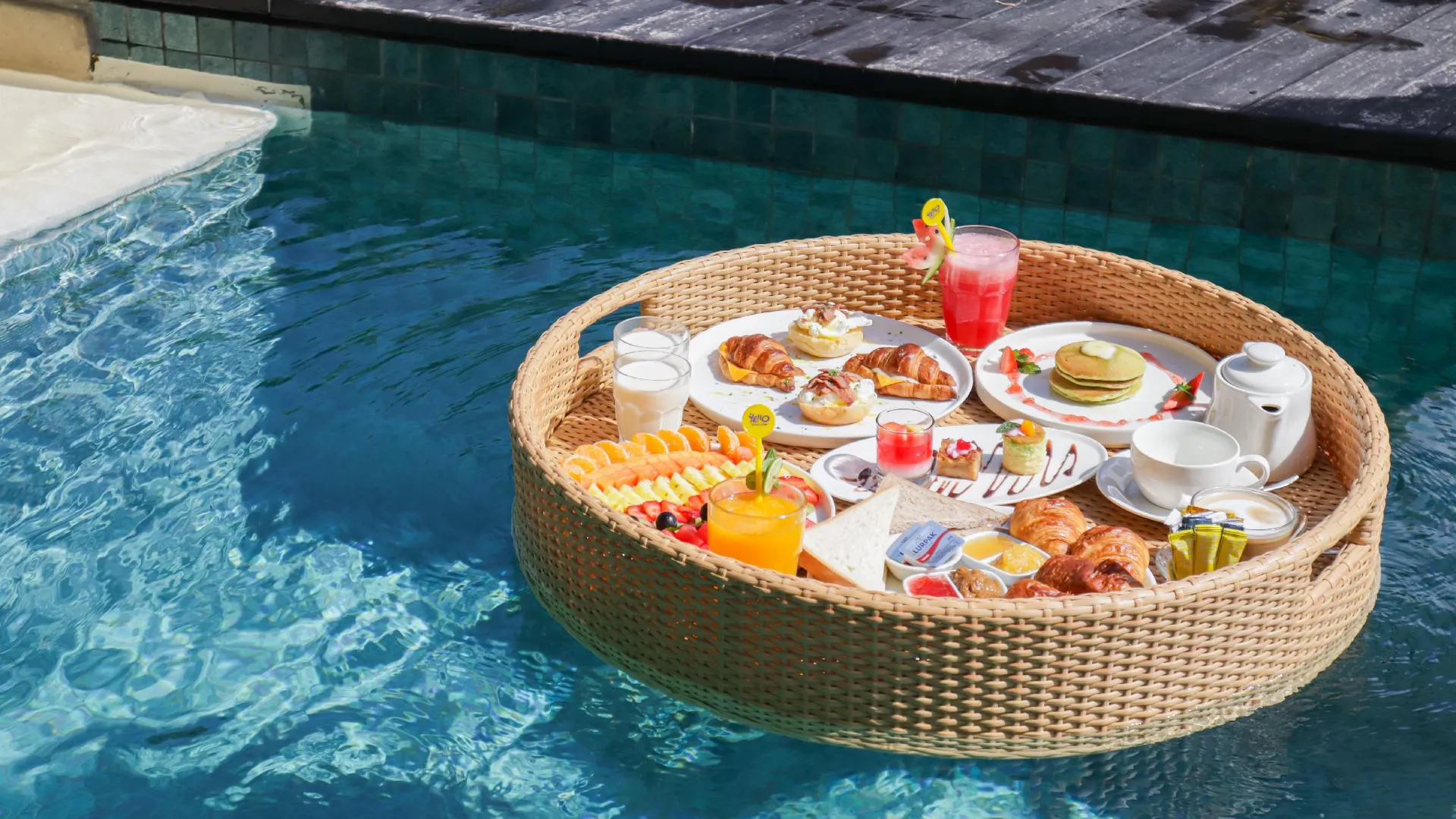 발리 비치워크 레지던스 5성급 호텔 전망