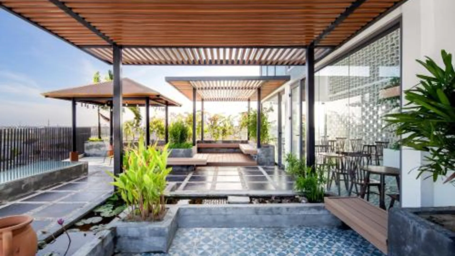 다낭 안 안 홈 호텔 로비