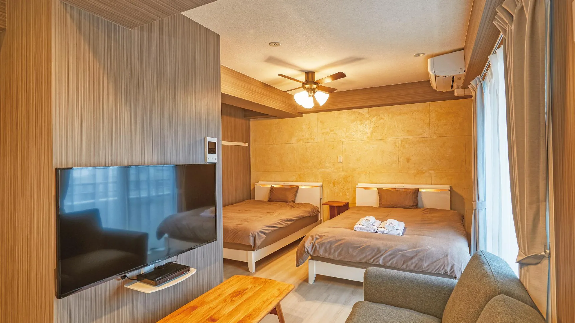 오키나와 본섬 테라스 리조트 미하마 차탄 - 오키나와 메인 아일랜드 3성급 호텔 스위트룸