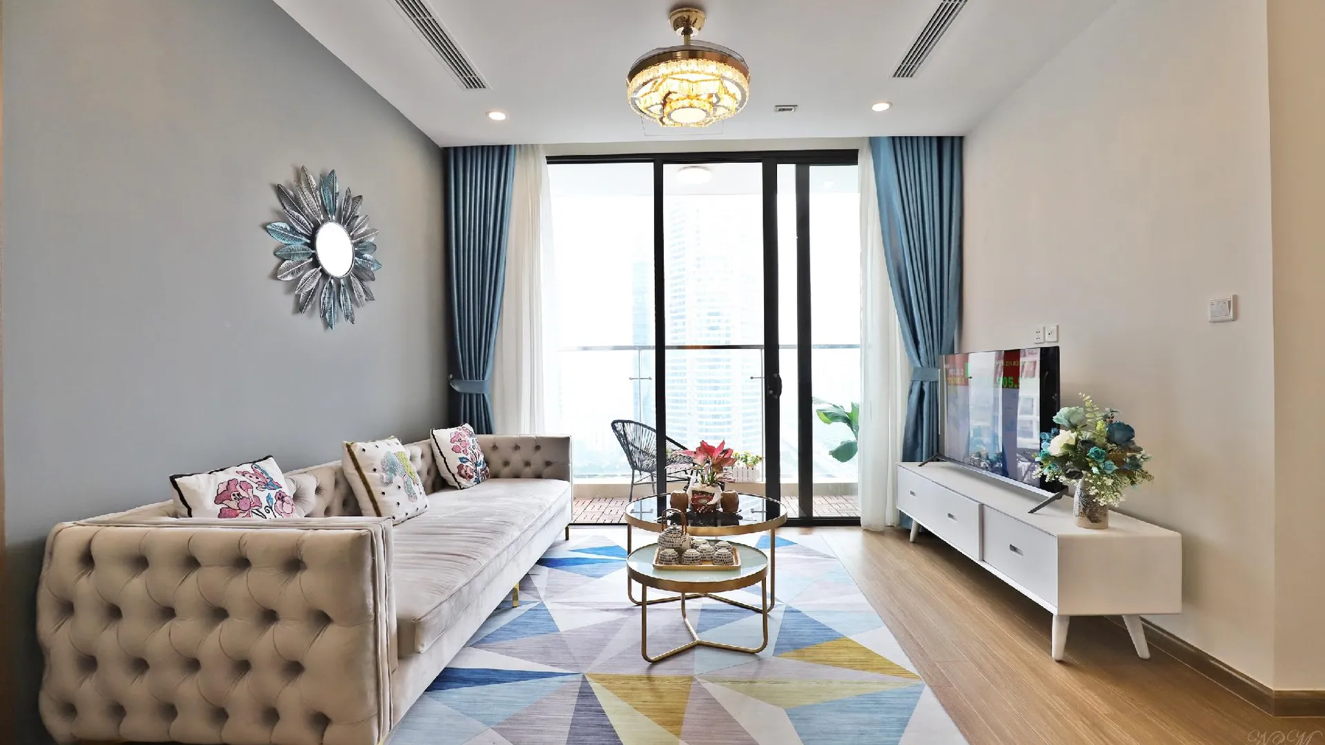 하노이 하노이 룸스 - 빈홈즈 스카이레이크 아파트먼트 5성급 게스트하우스 스위트룸