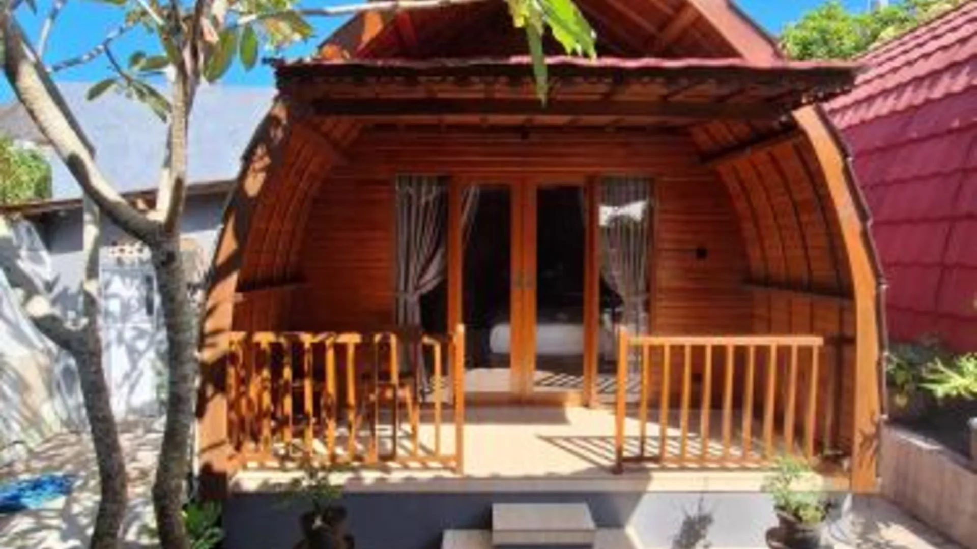 발리 Kubu Telaga Guest House 3성급 싱글룸 레스토랑