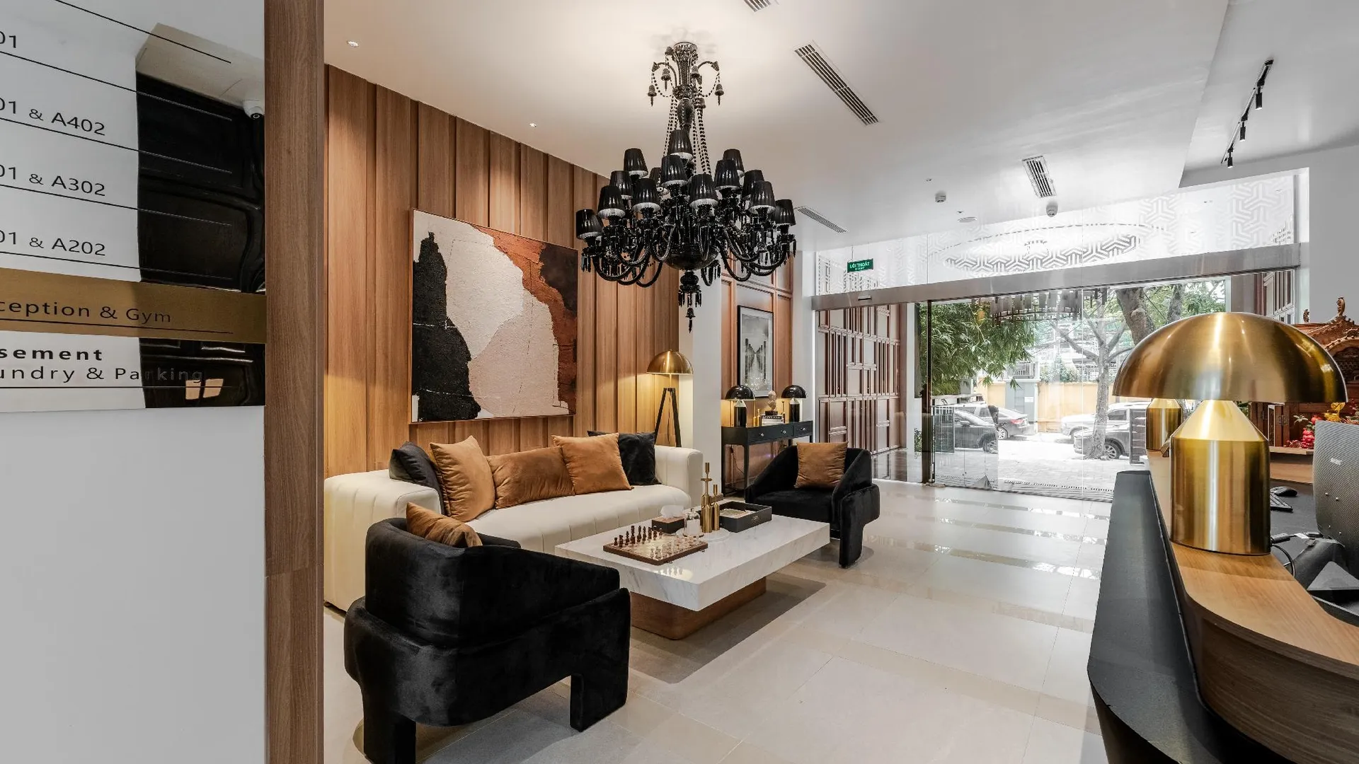 하노이 해리스 레지던스 - 더 제니스 5성급 게스트하우스 로비