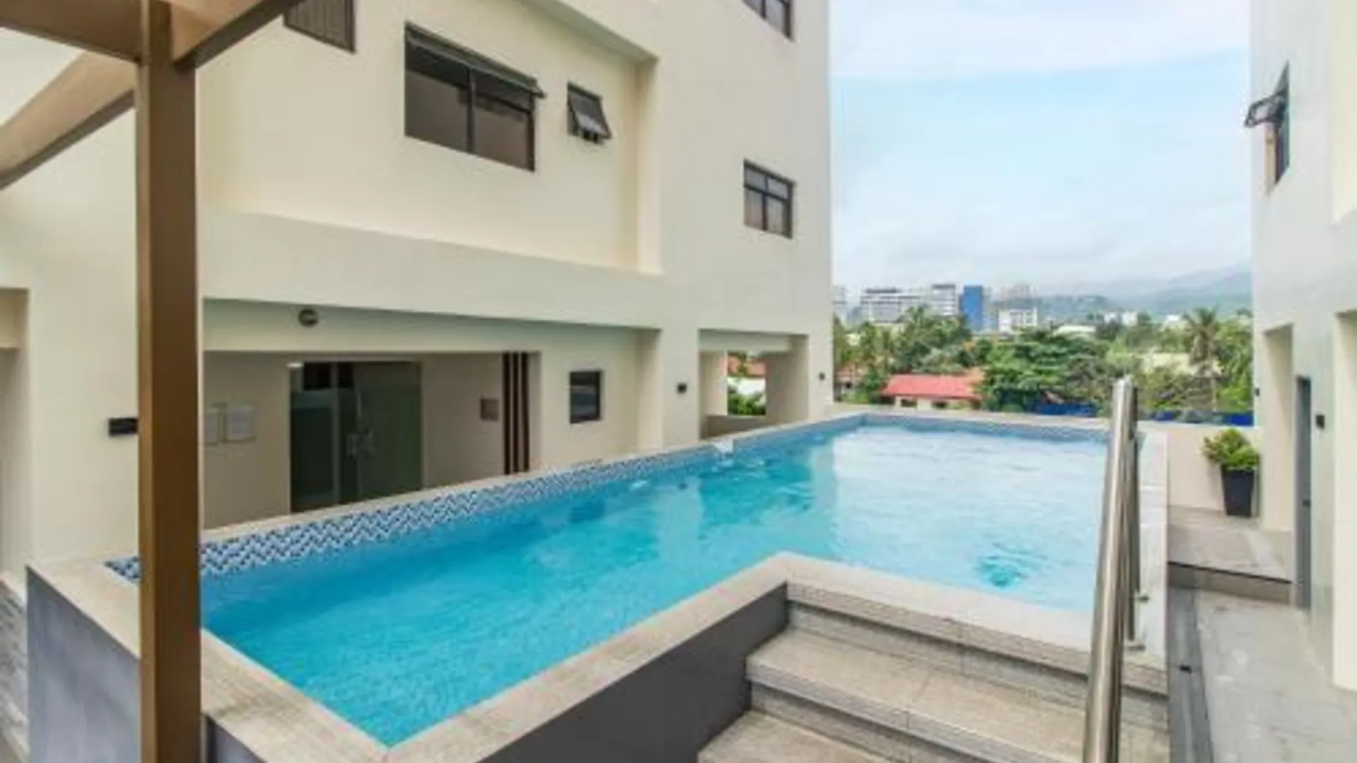 세부 만다웨 시티의 아파트먼트 (25m², 침실 1개, 프라이빗 욕실 1개) 4성급 게스트하우스 전망