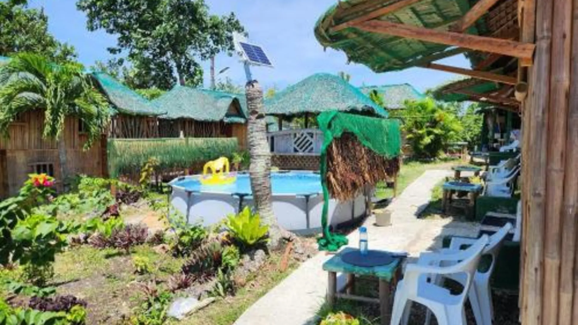 세부 니르바나 밤부 앤 다이브 리조트 호텔 전망